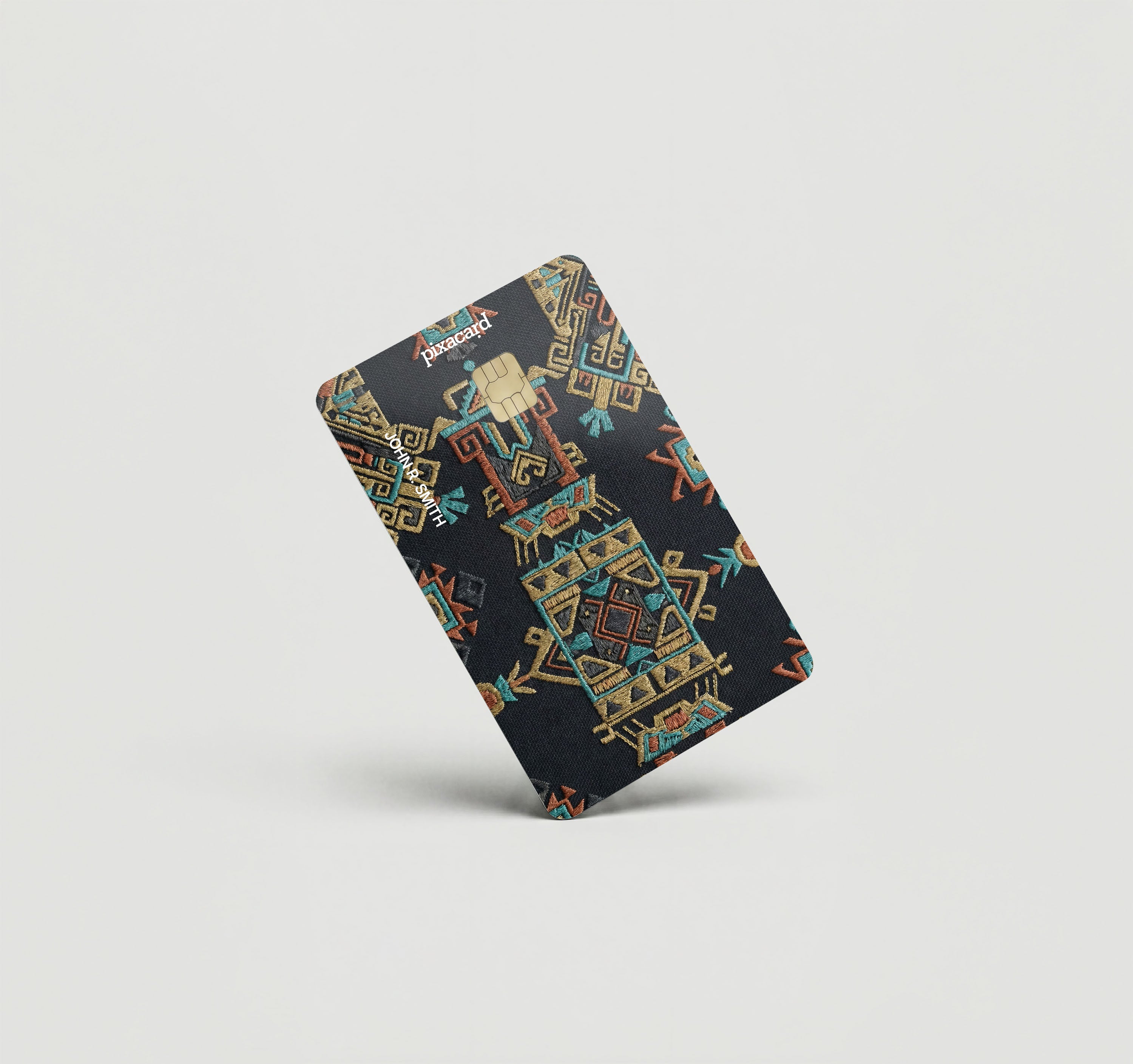 Mockup Cardskin pixacard-aztec2-cadrskin