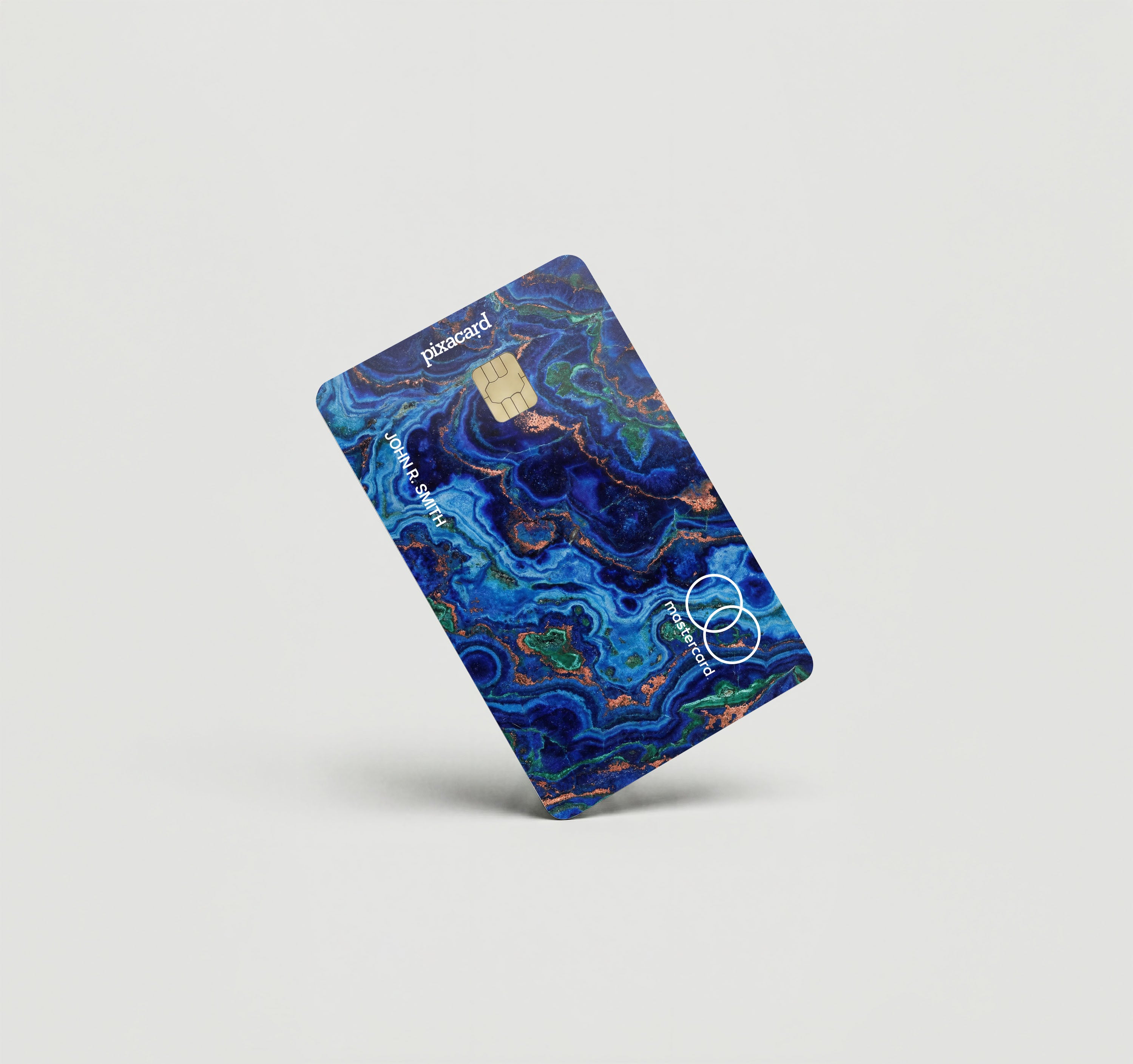 Mockup Cardskin pixacard-azurite-cadrskin