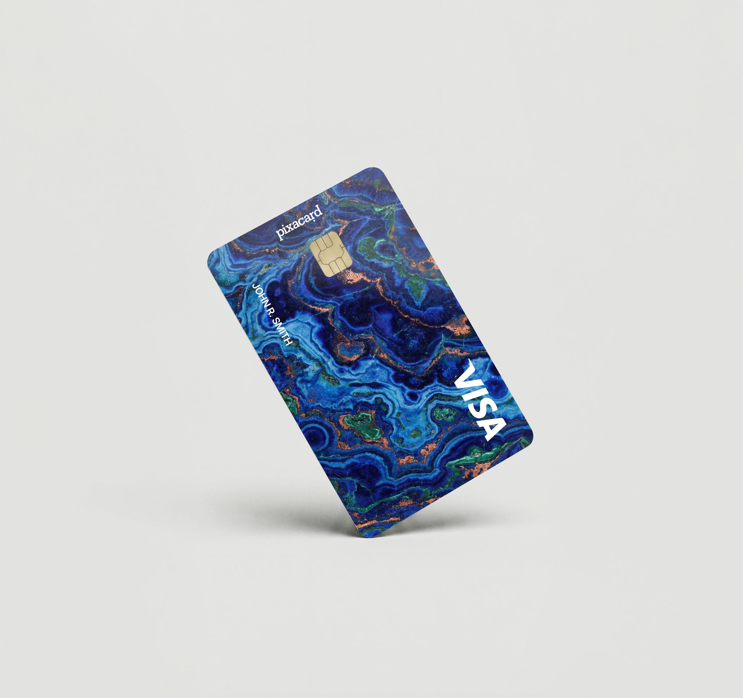 Mockup Cardskin pixacard-azurite-cadrskin