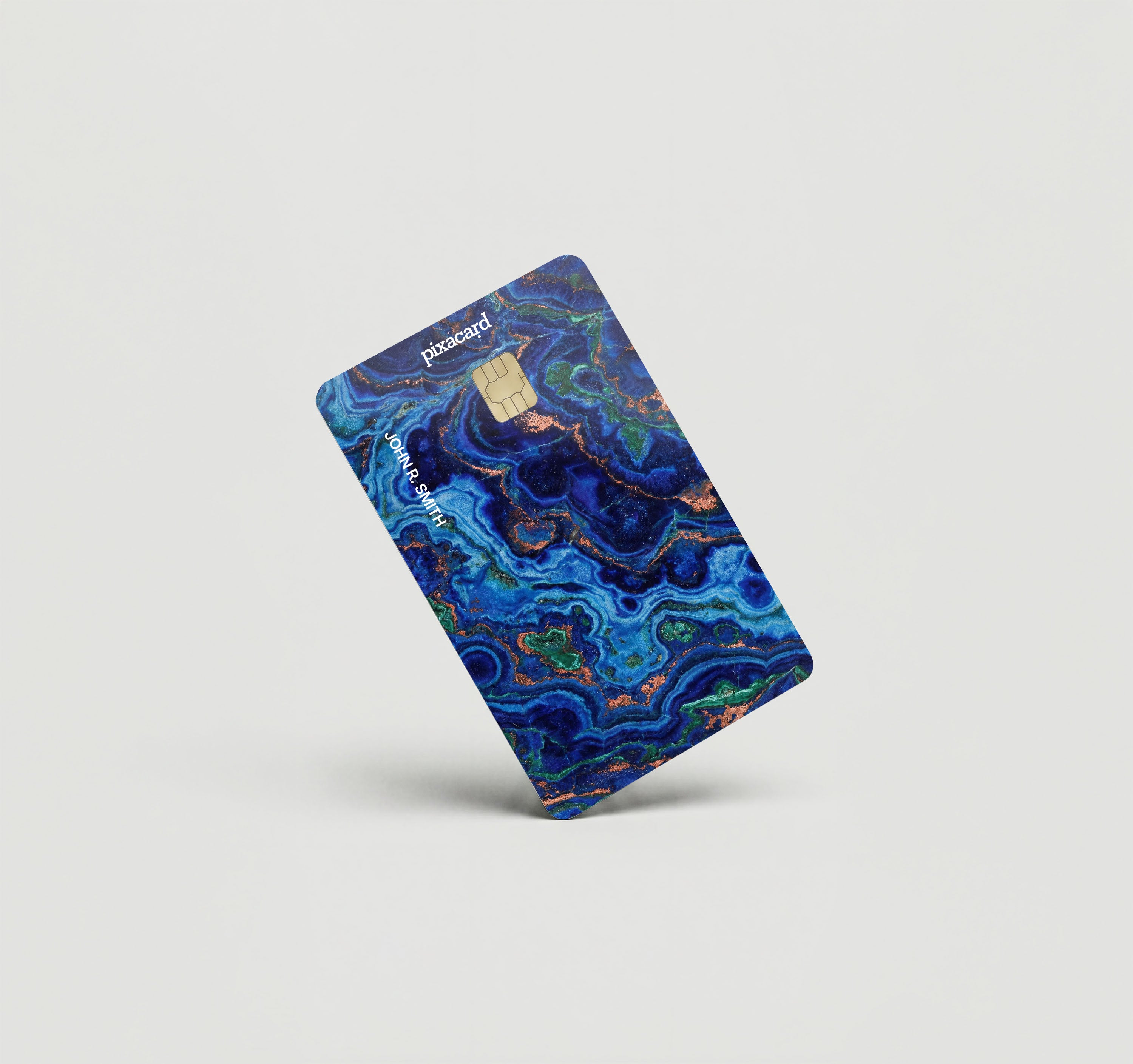 Mockup Cardskin pixacard-azurite-cadrskin