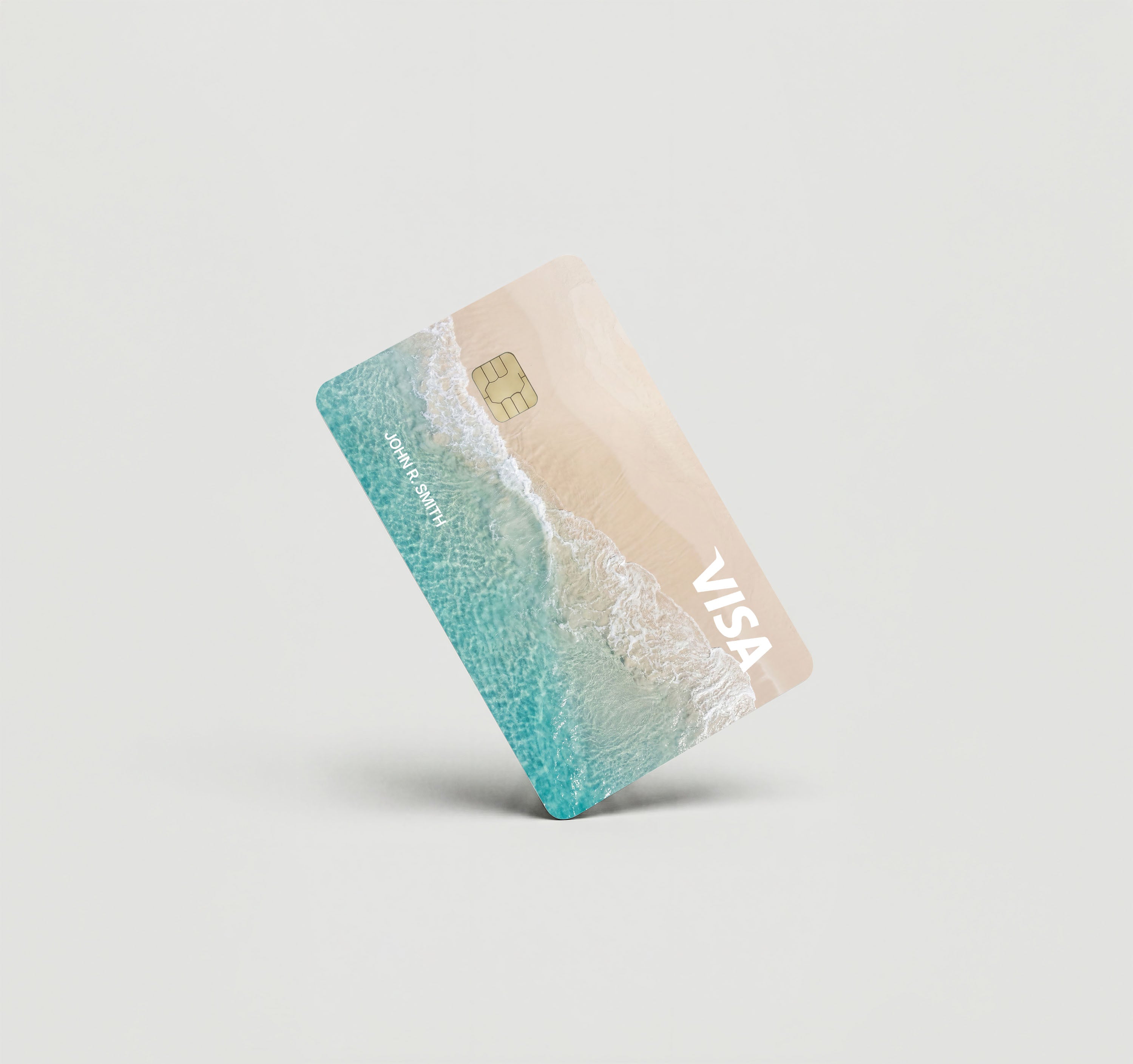 Mockup Cardskin pixacard-beach-cardskin