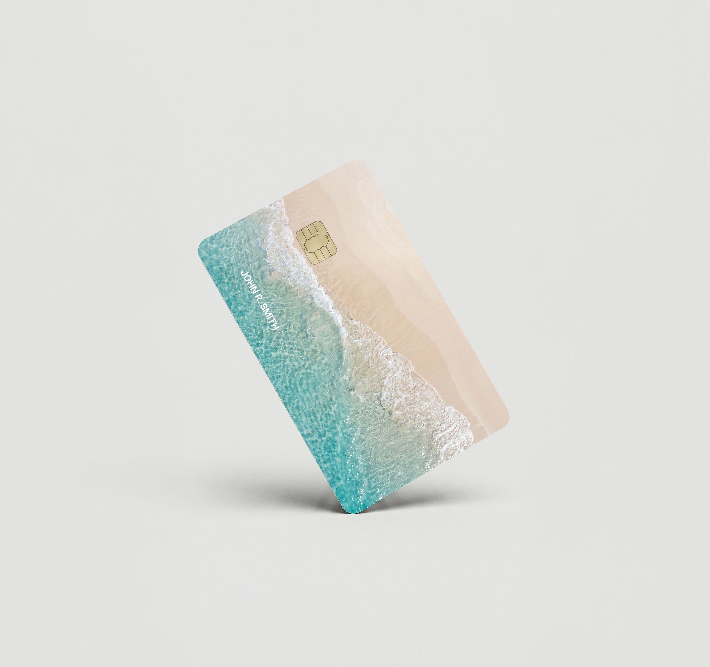Mockup Cardskin pixacard-beach-cardskin