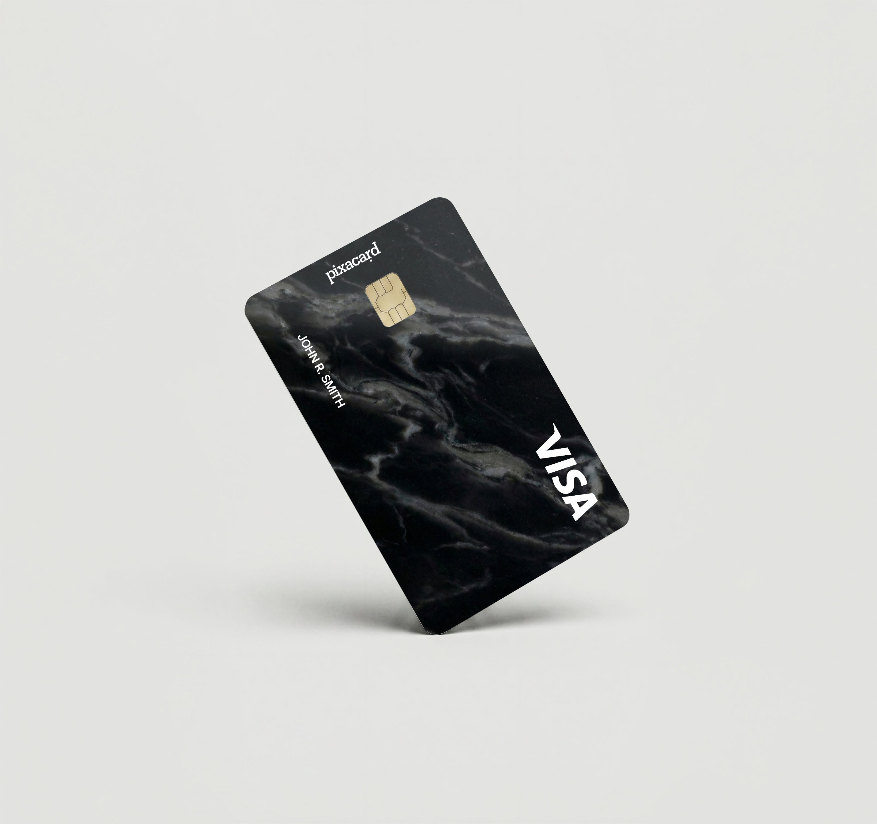Mockup Cardskin pixacard-black-marble-cardskin