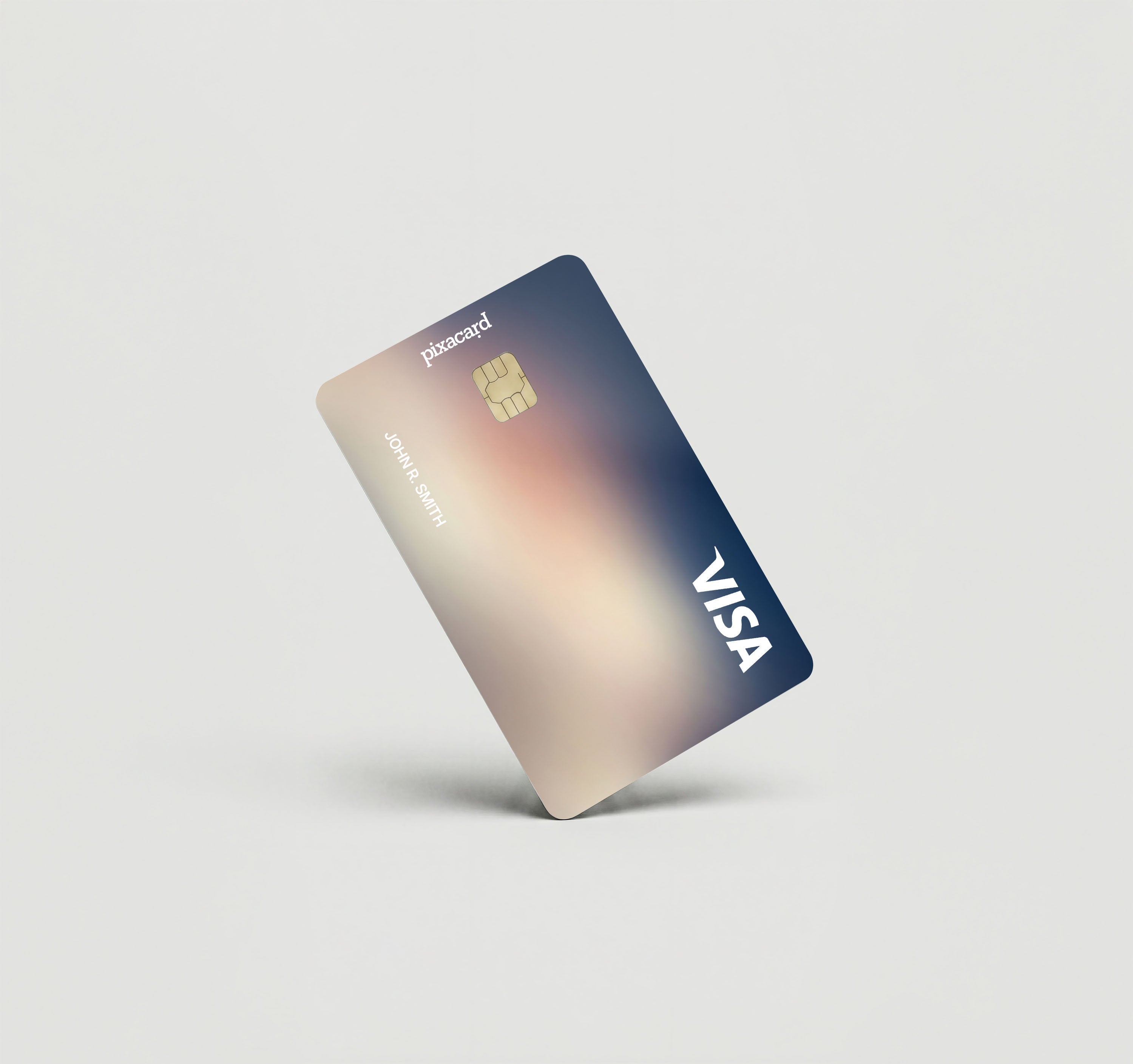 Mockup Cardskin pixacard-blue-blur-cardskin