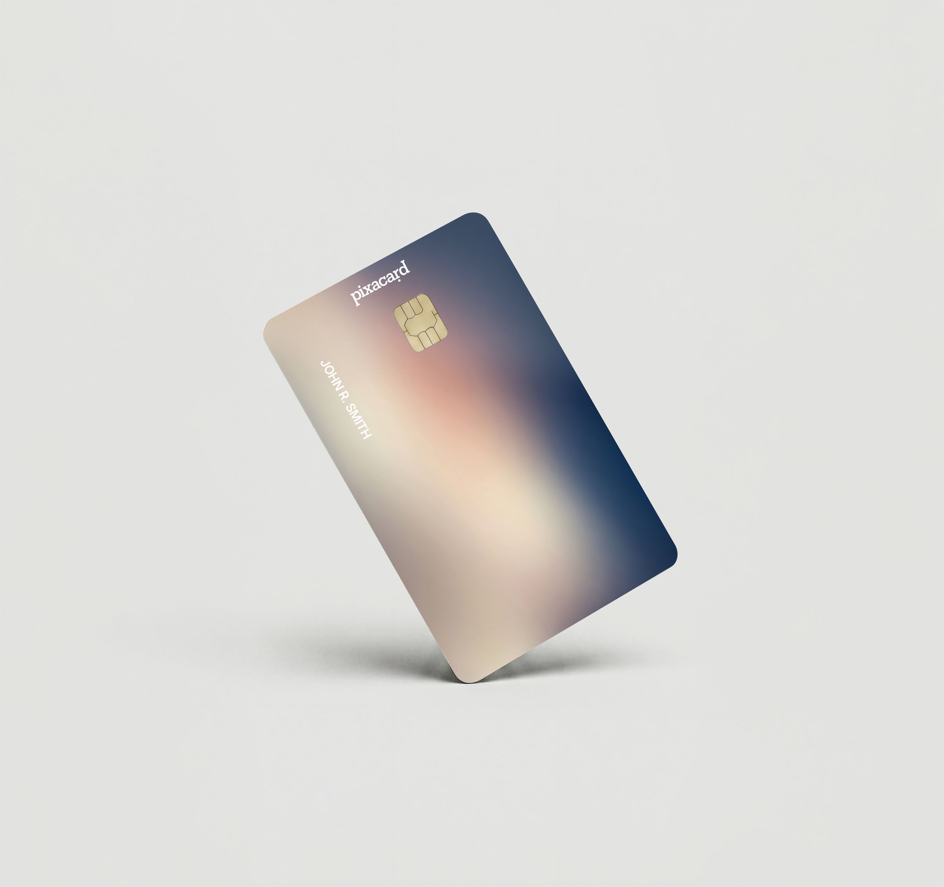 Mockup Cardskin pixacard-blue-blur-cardskin