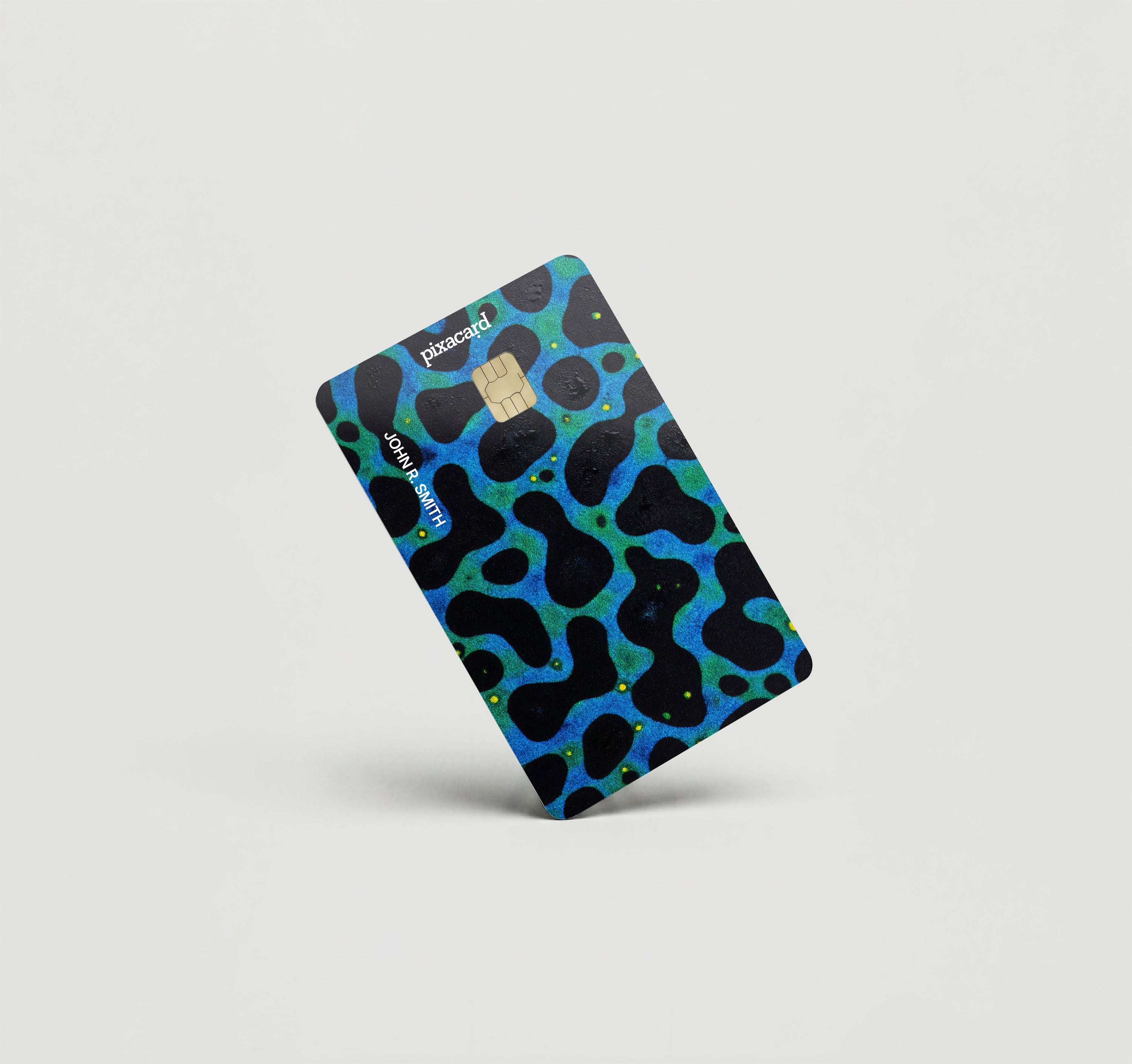 Mockup Cardskin pixacard-blue-poison-cardskin