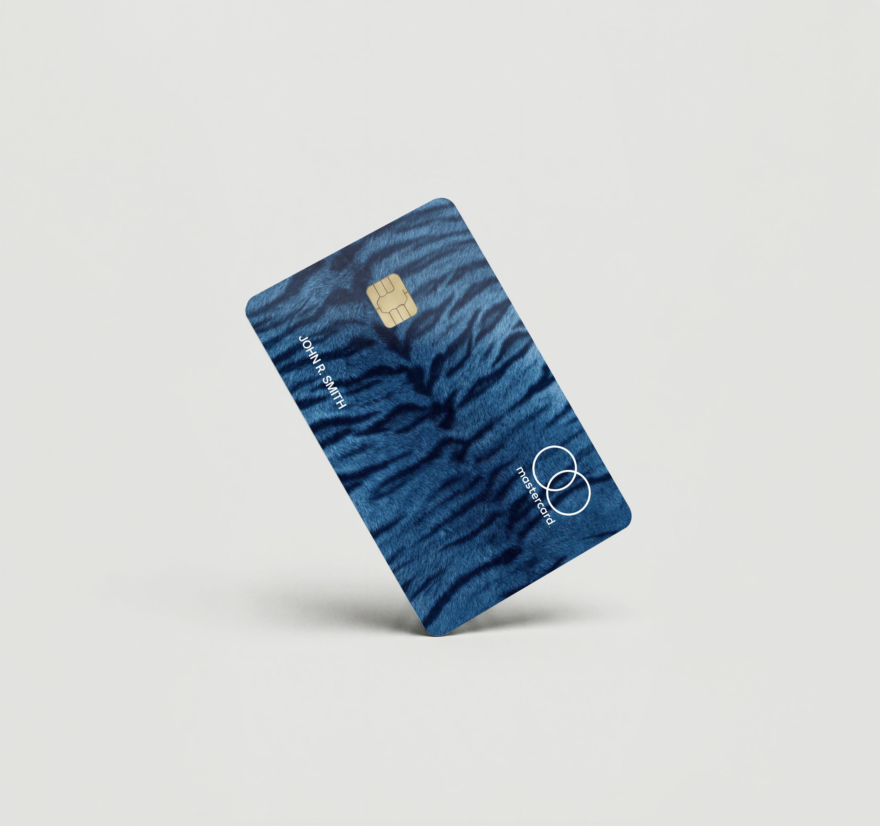 Mockup Cardskin pixacard-blue-tiger-cardskin