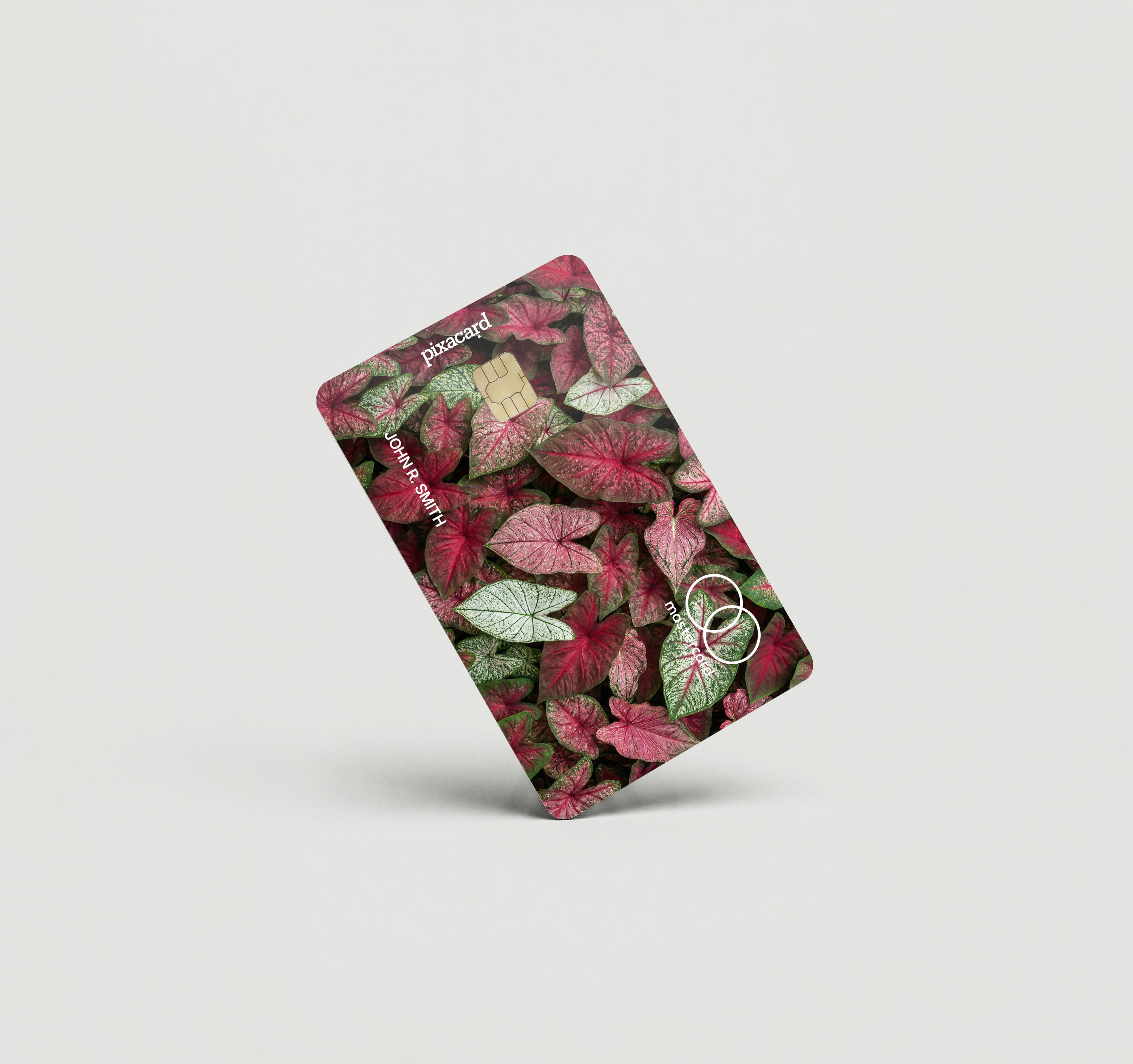 Mockup Cardskin pixacard-caladium-cardskin