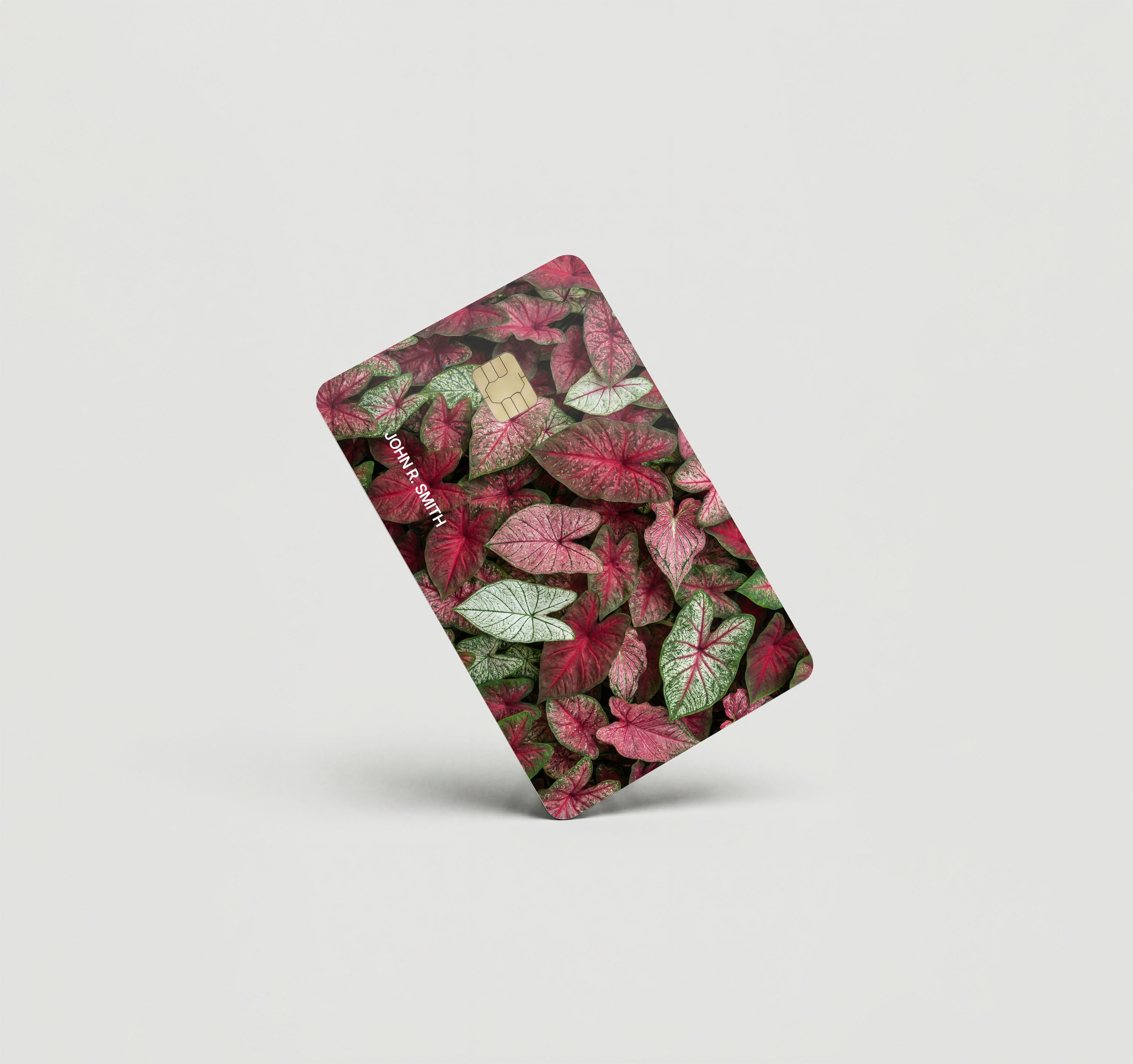 Mockup Cardskin pixacard-caladium-cardskin