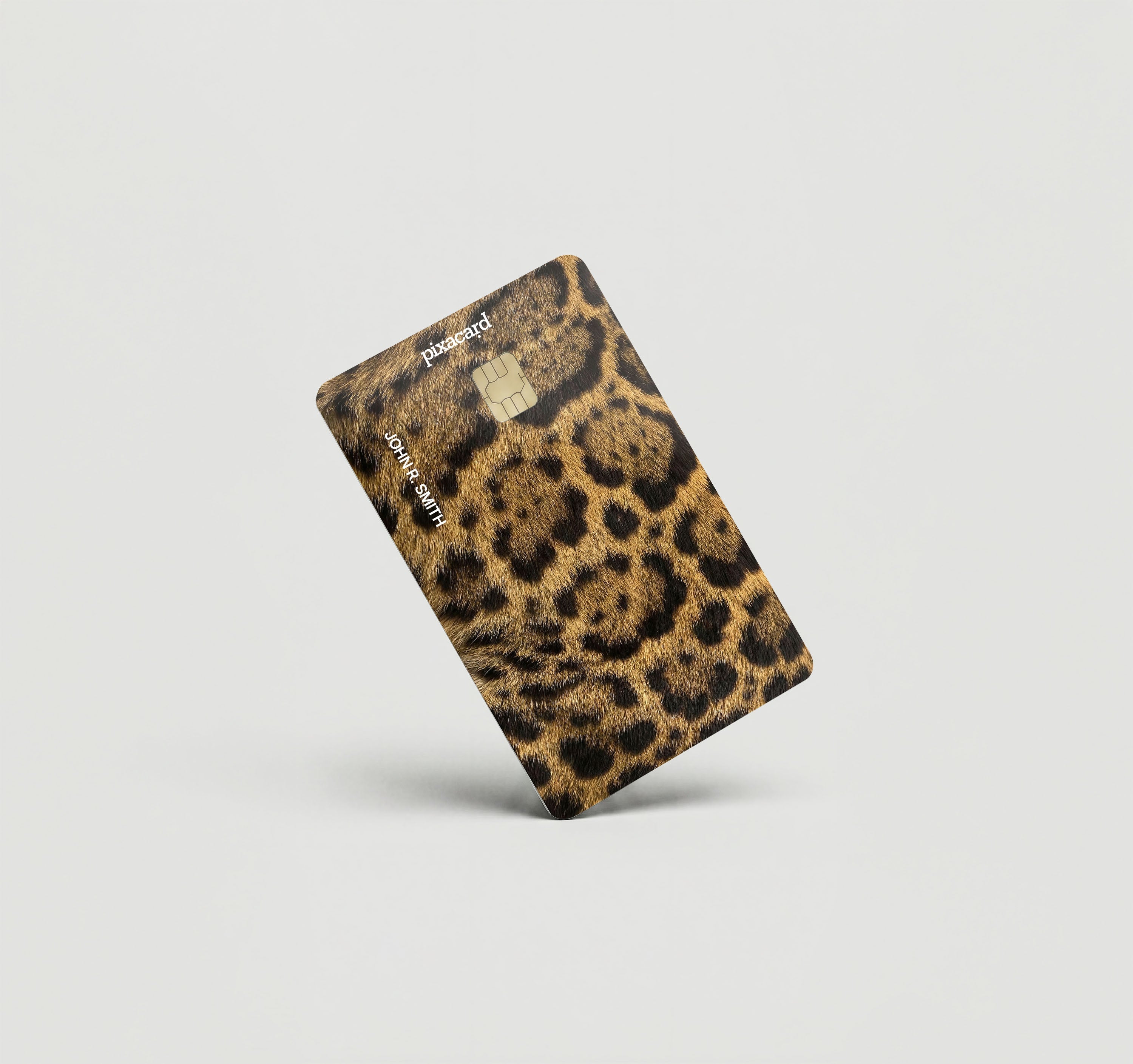 Mockup Cardskin pixacard-clouded-leopard-cardskin