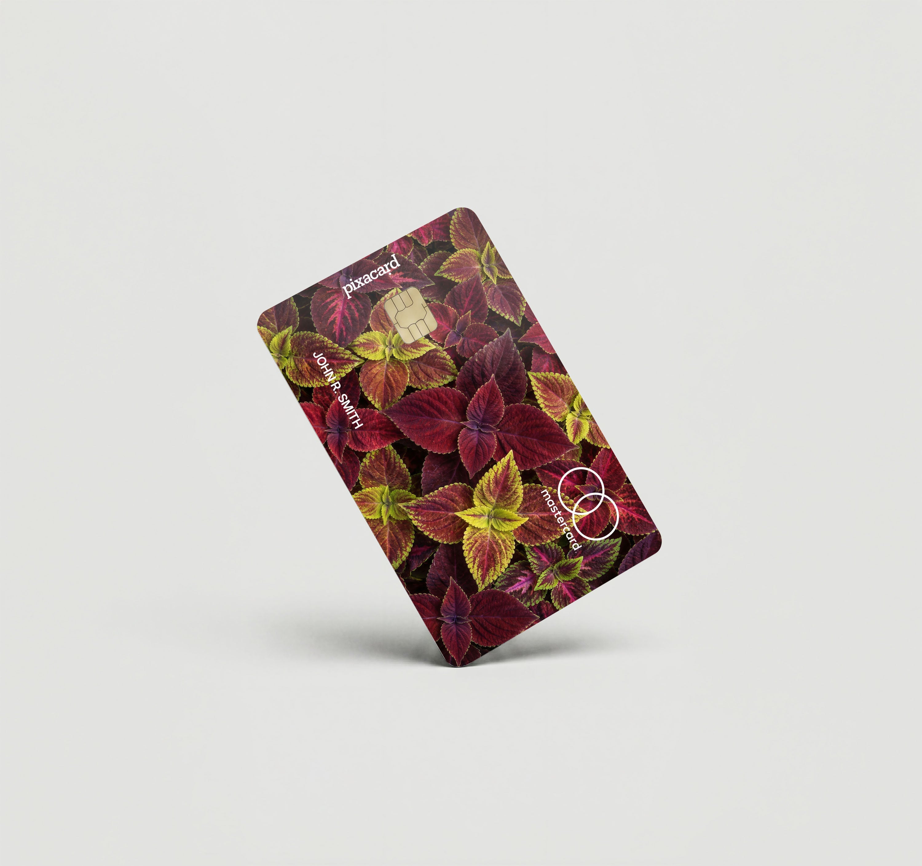 Mockup Cardskin pixacard-coleus-cardskin