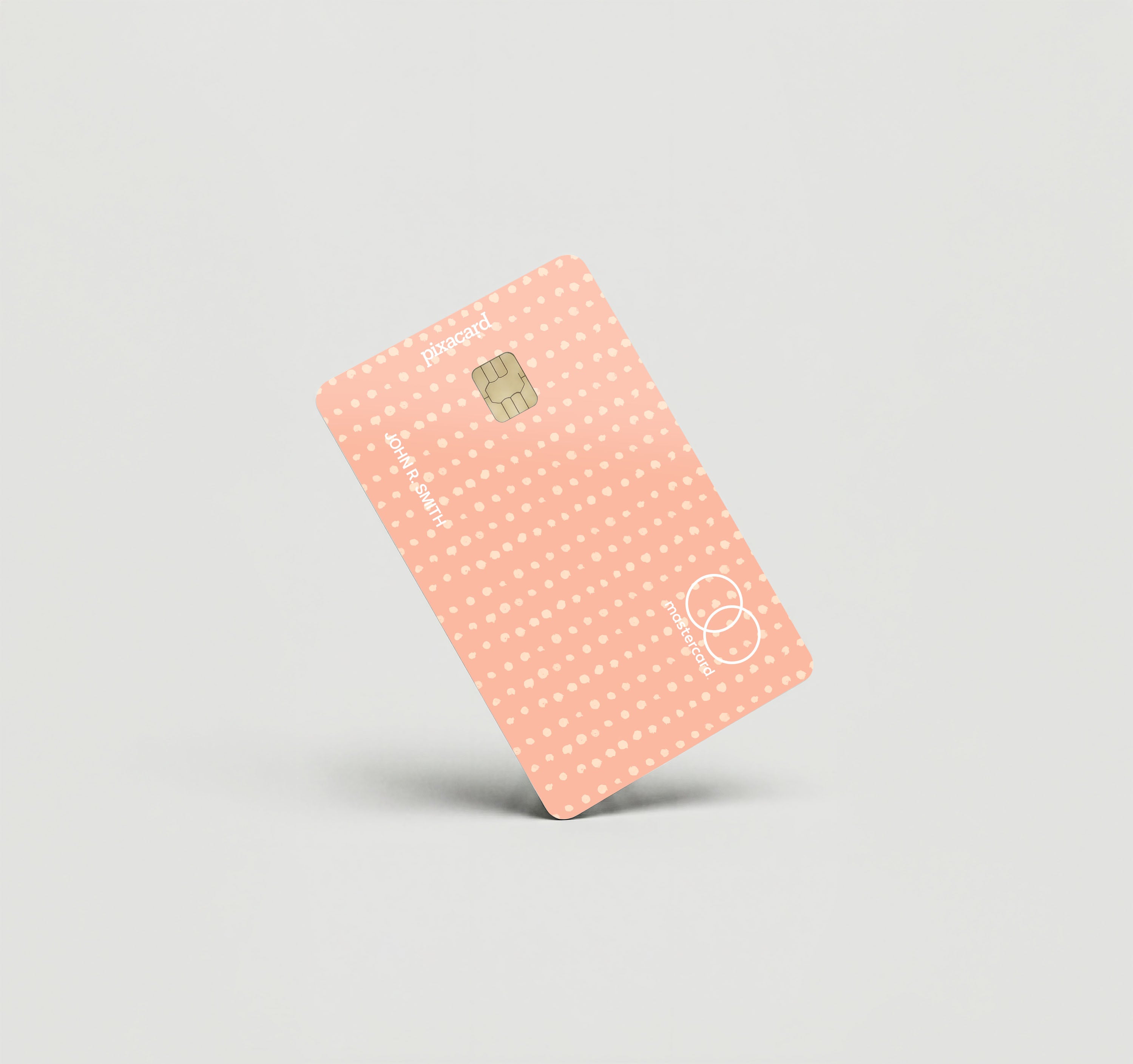 Mockup Cardskin pixacard-coral-cardskin