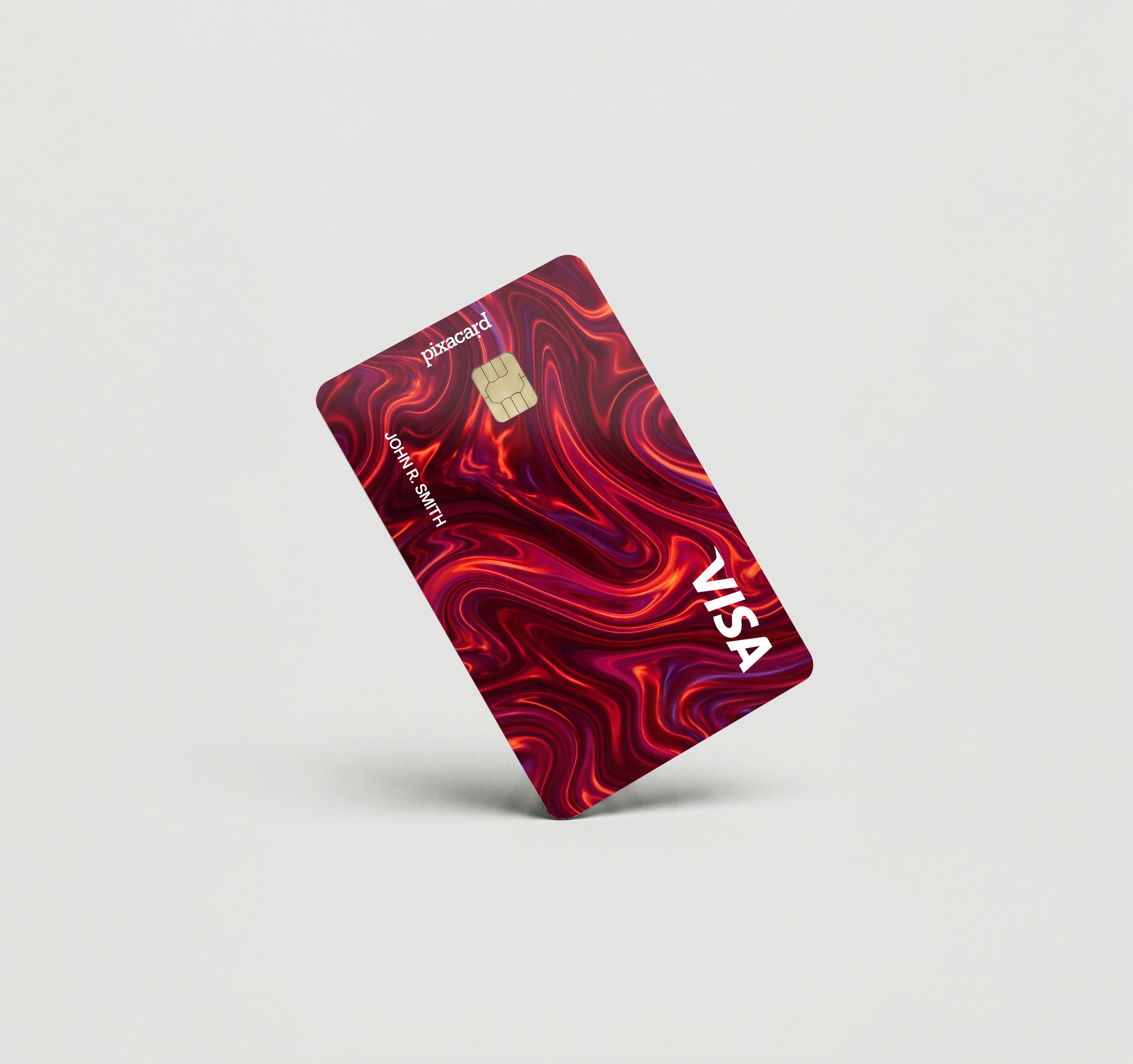 Mockup Cardskin pixacard-crimson-cardskin