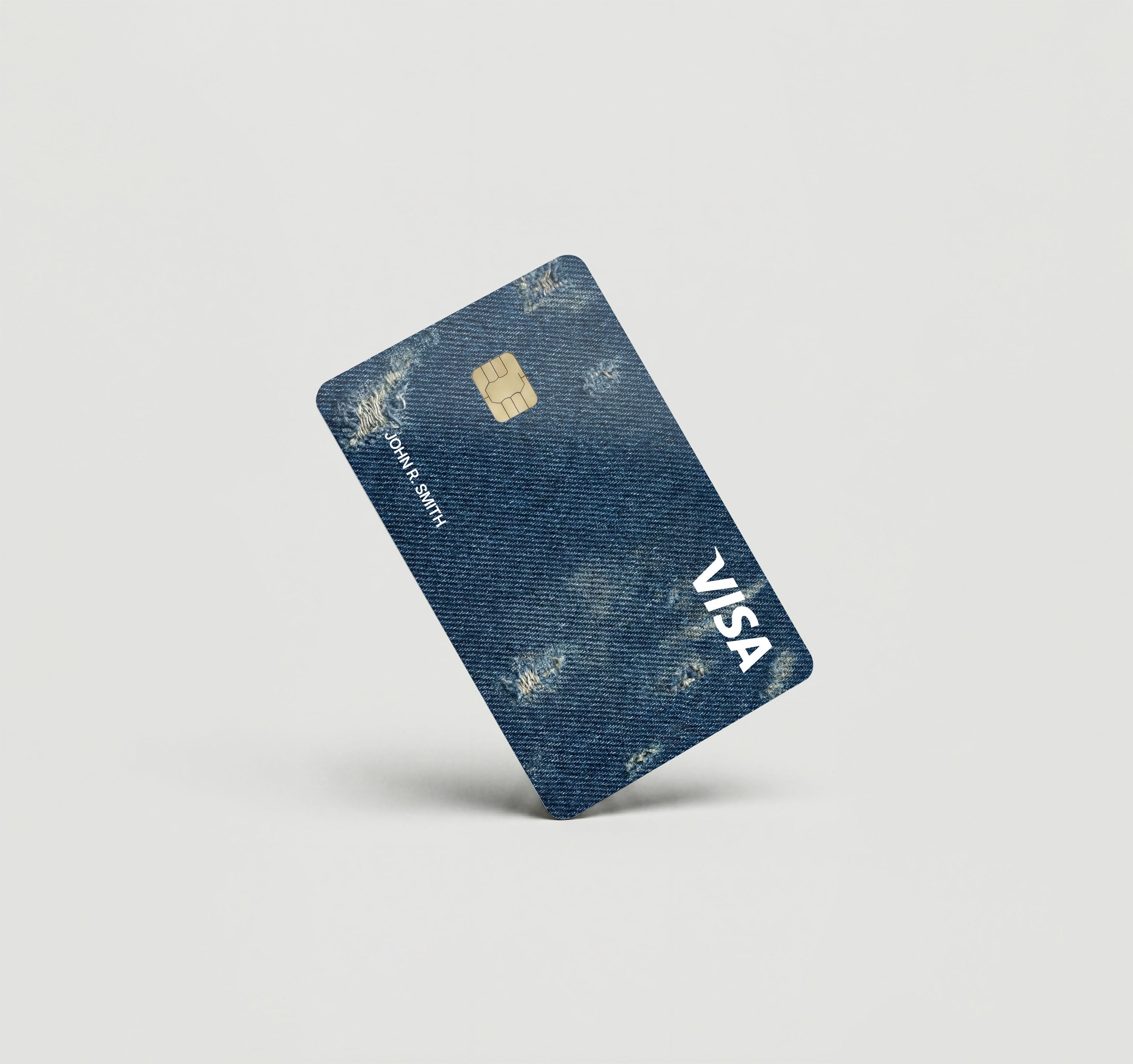 Mockup Cardskin pixacard-worndenim-cardskin