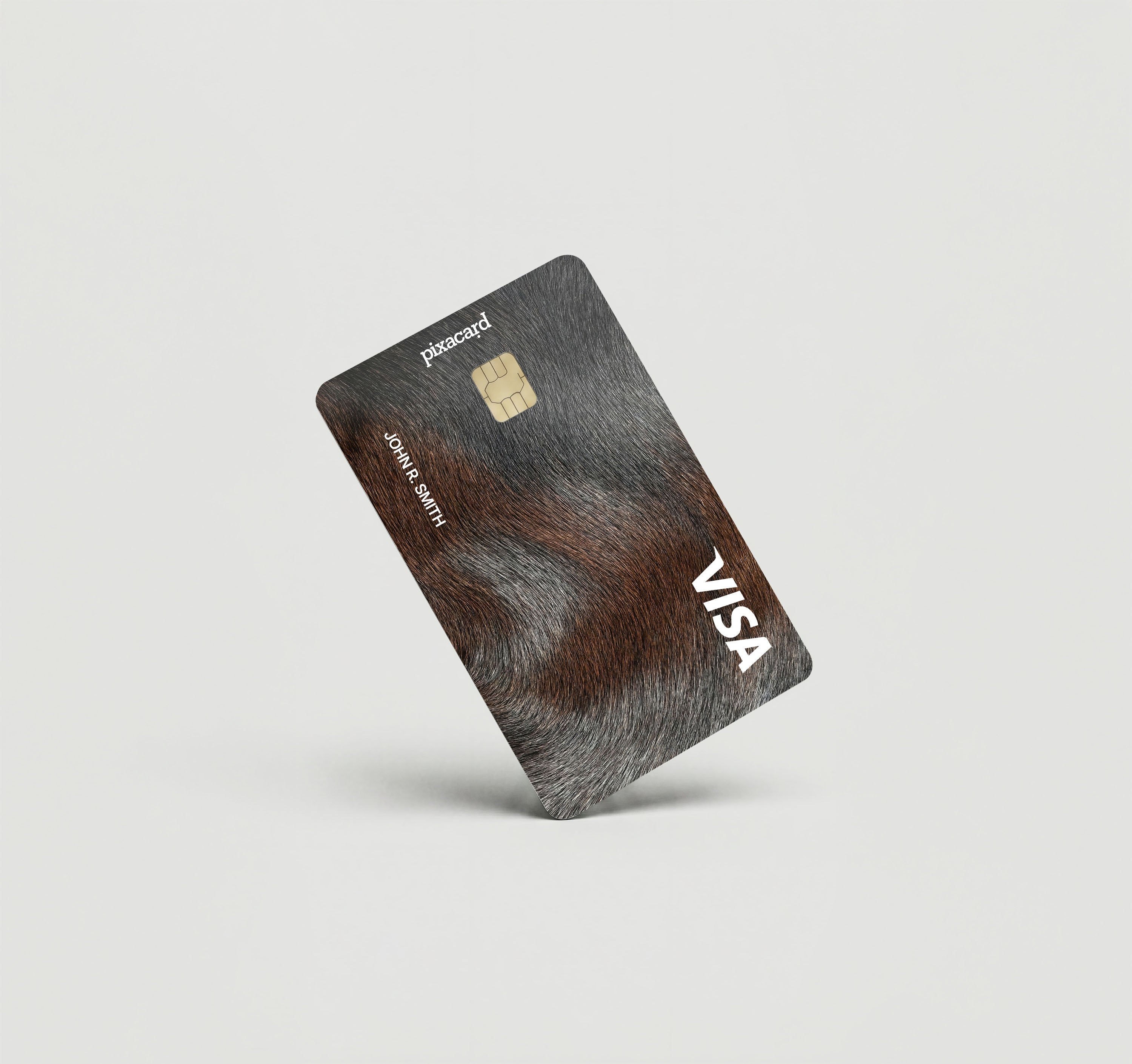 Mockup Cardskin pixacard-dog-fur-cardskin