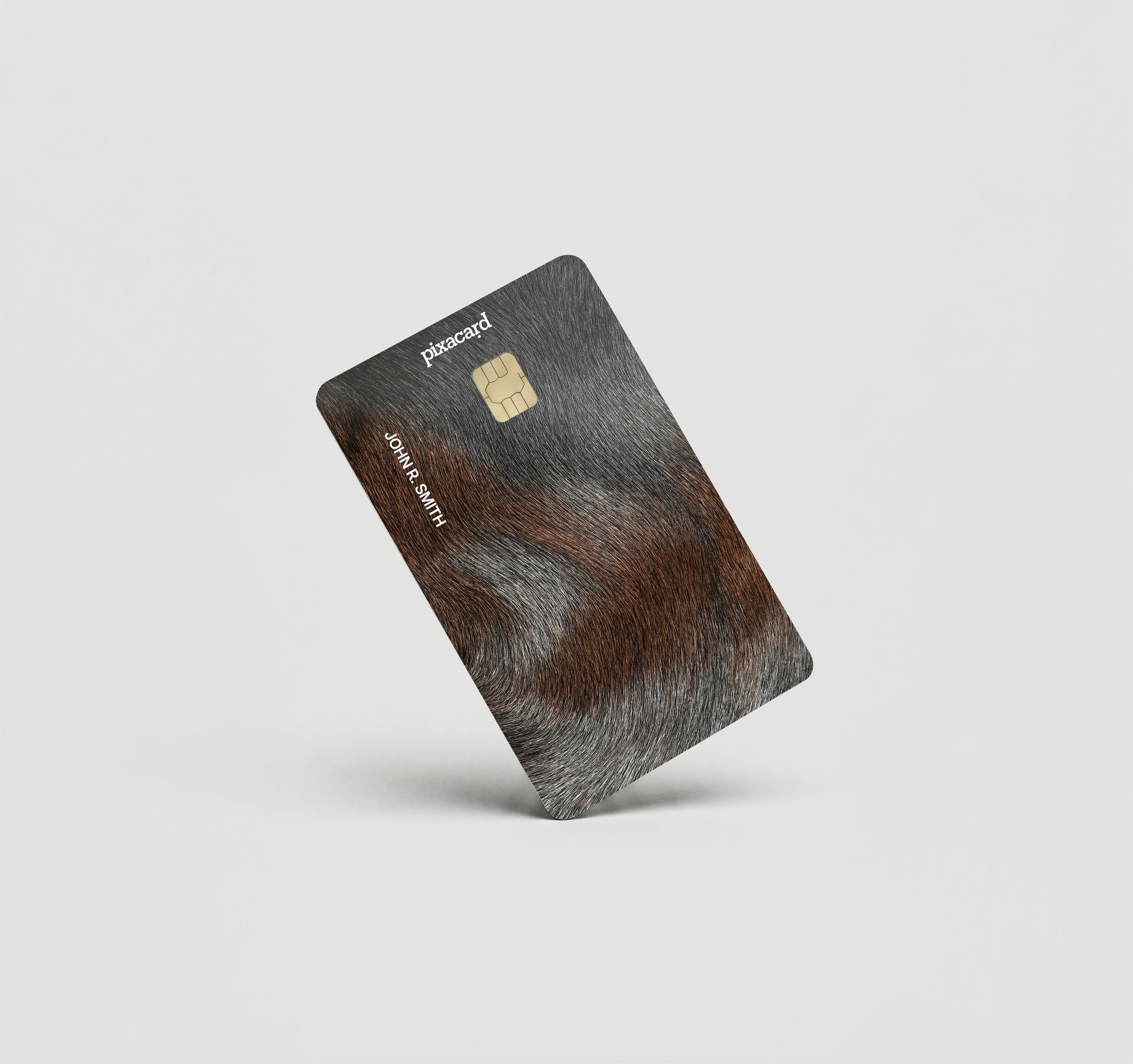 Mockup Cardskin pixacard-dog-fur-cardskin