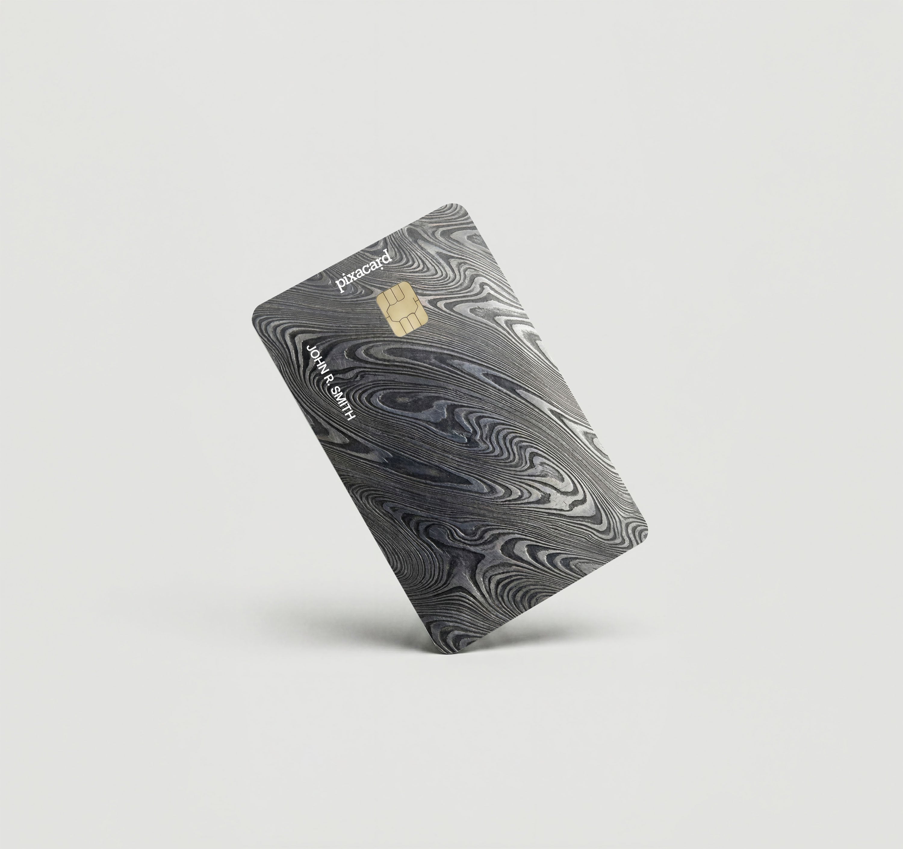 Mockup Cardskin pixacard-damascus-cardskin