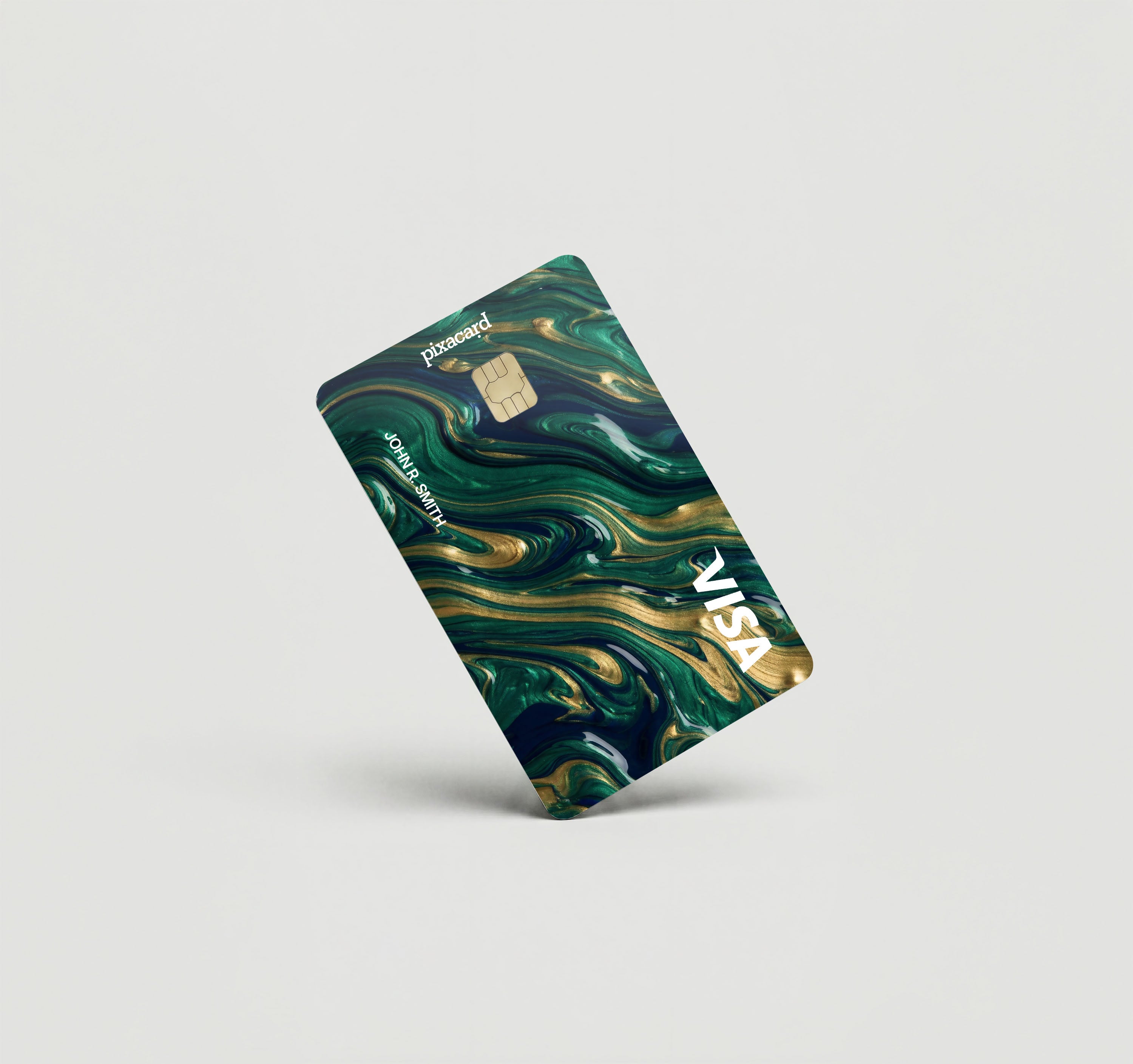 Mockup Cardskin pixacard-evergreen-cardskin