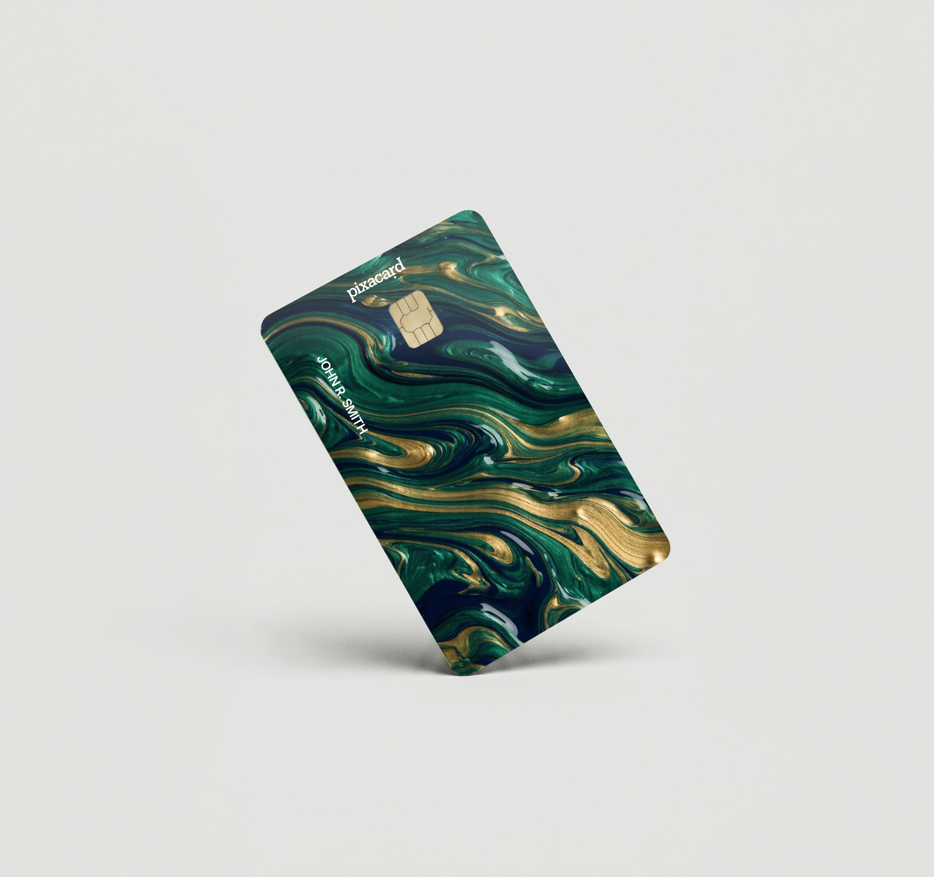 Mockup Cardskin pixacard-evergreen-cardskin