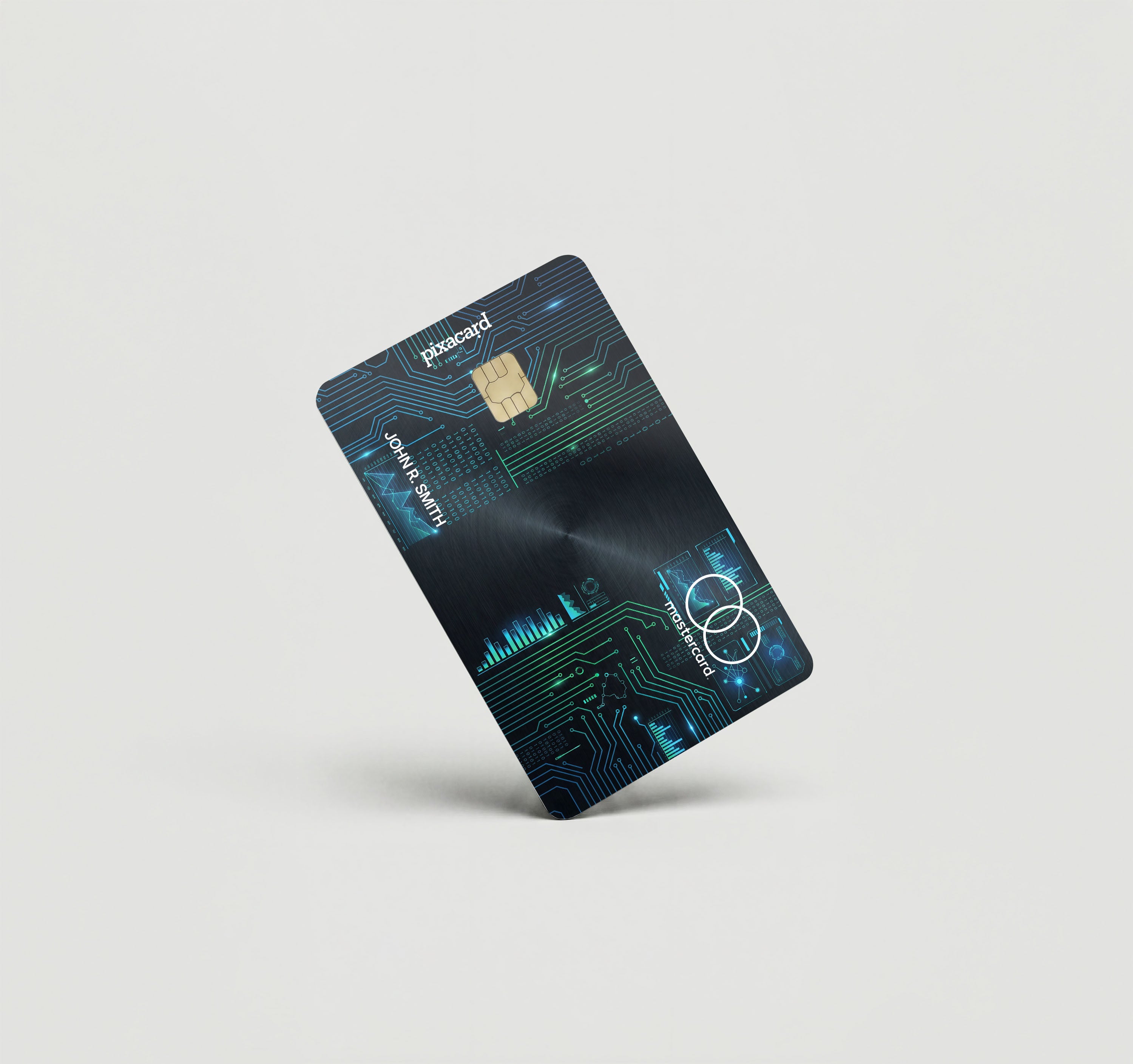 Mockup Cardskin pixacard-gridlock-cardskin