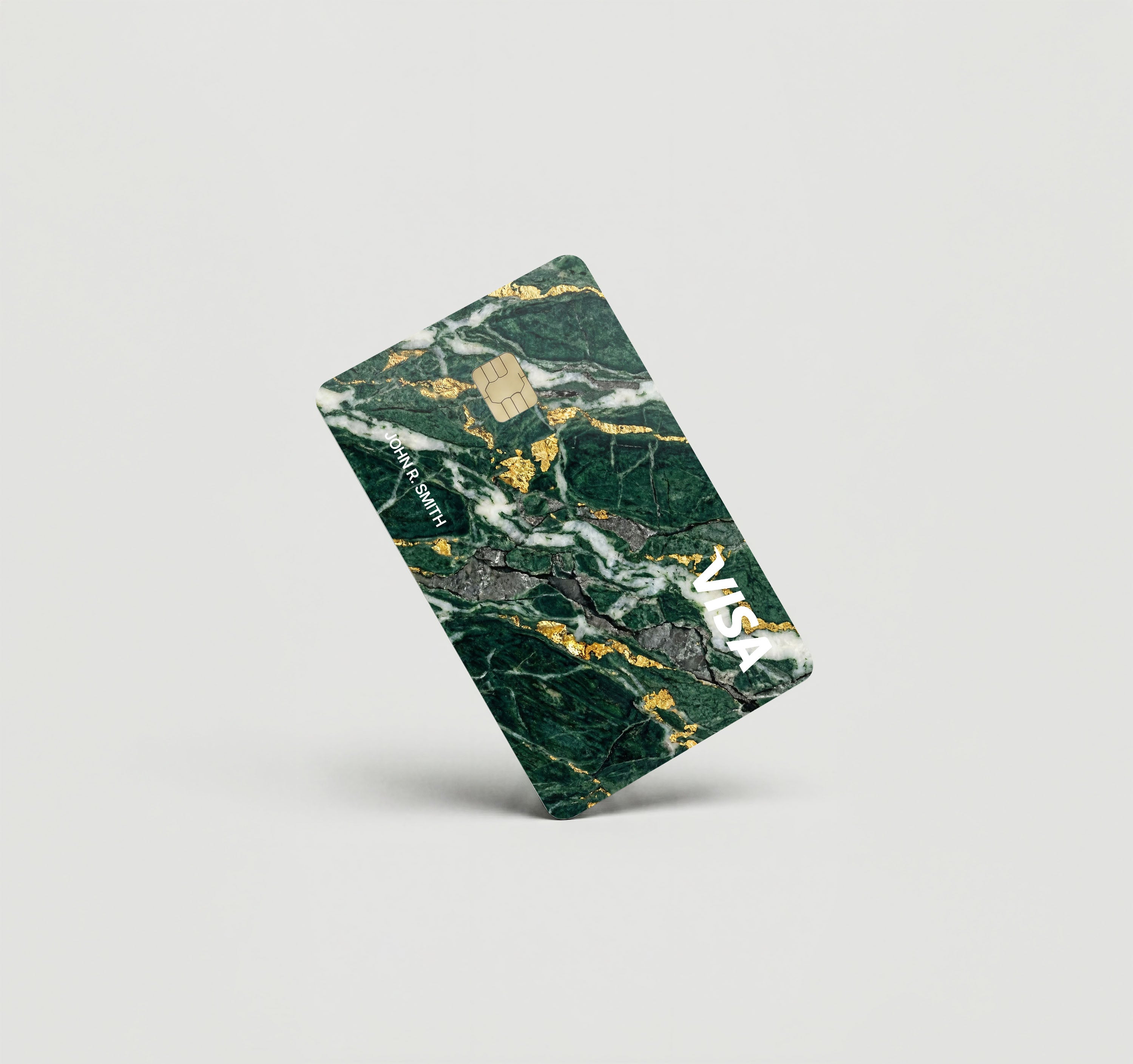 Mockup Cardskin pixacard-green-gold-cardskin