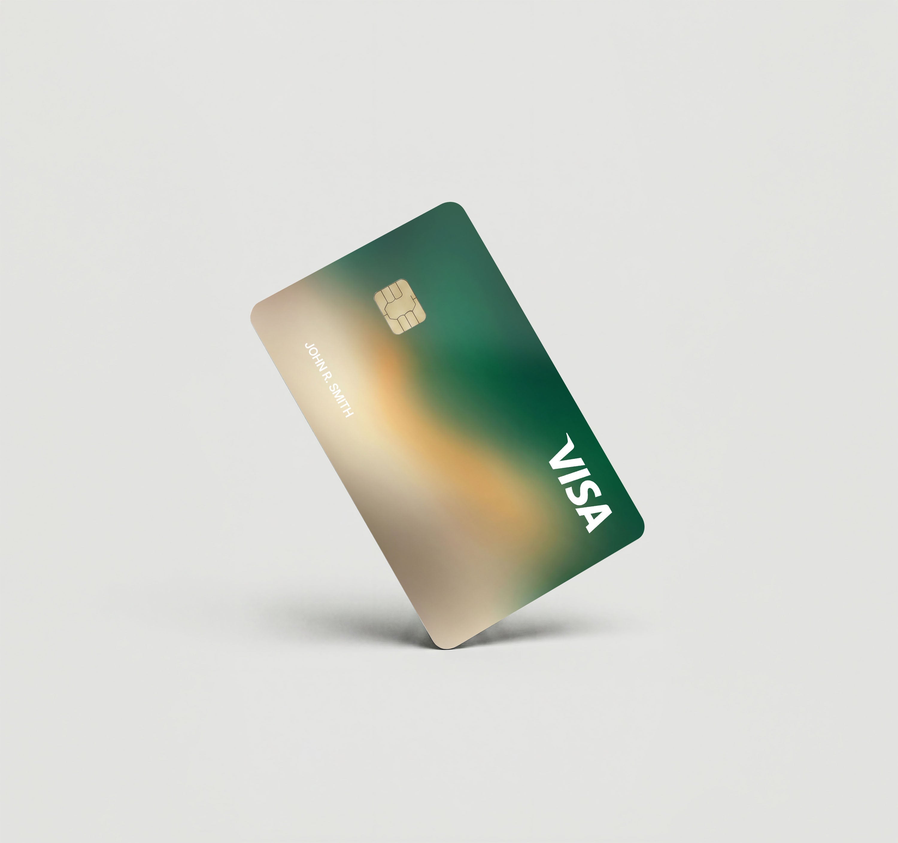Mockup Cardskin pixacard-green-blur-cardskin