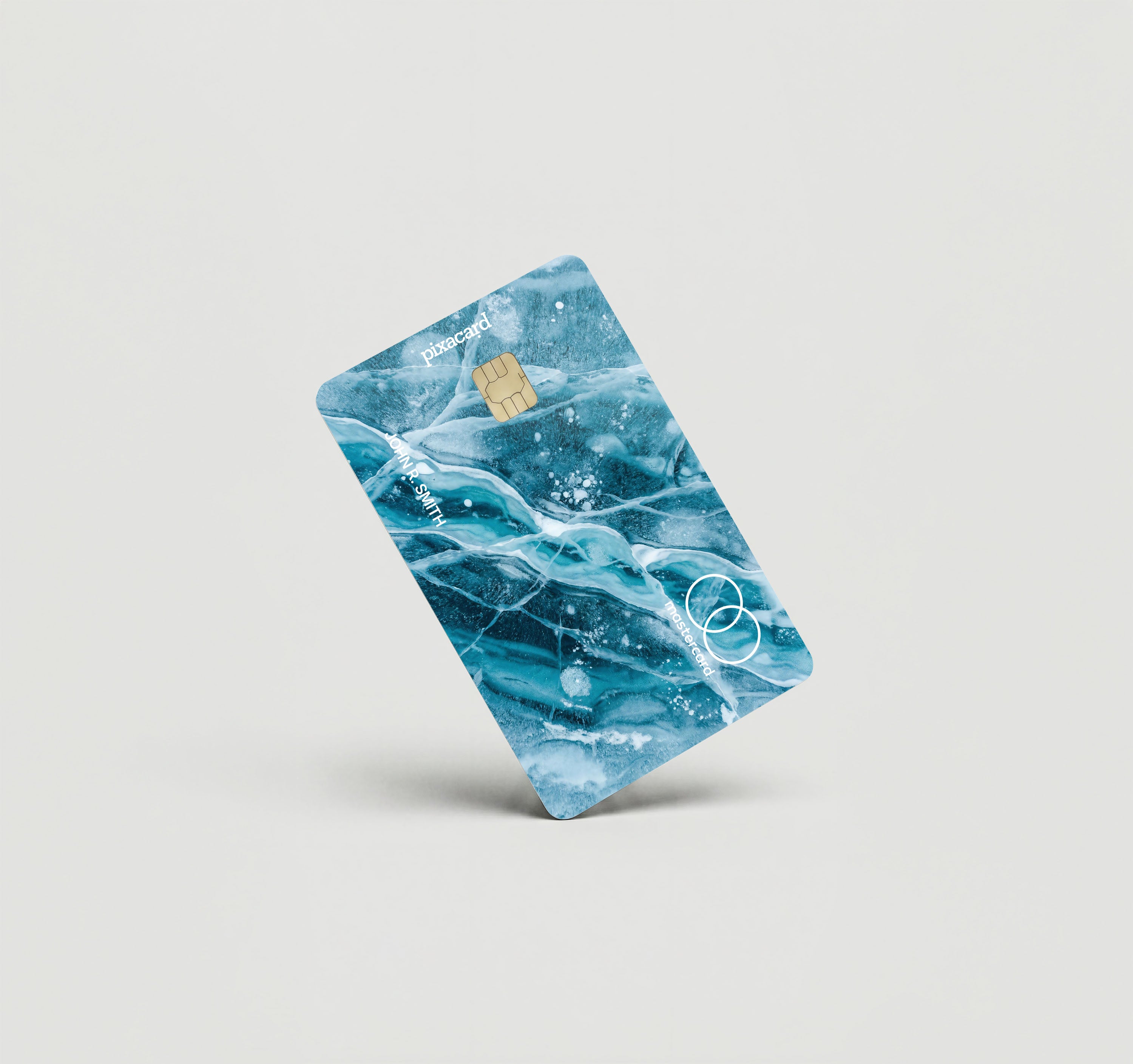 Mockup Cardskin pixacard-glacier-cardskin