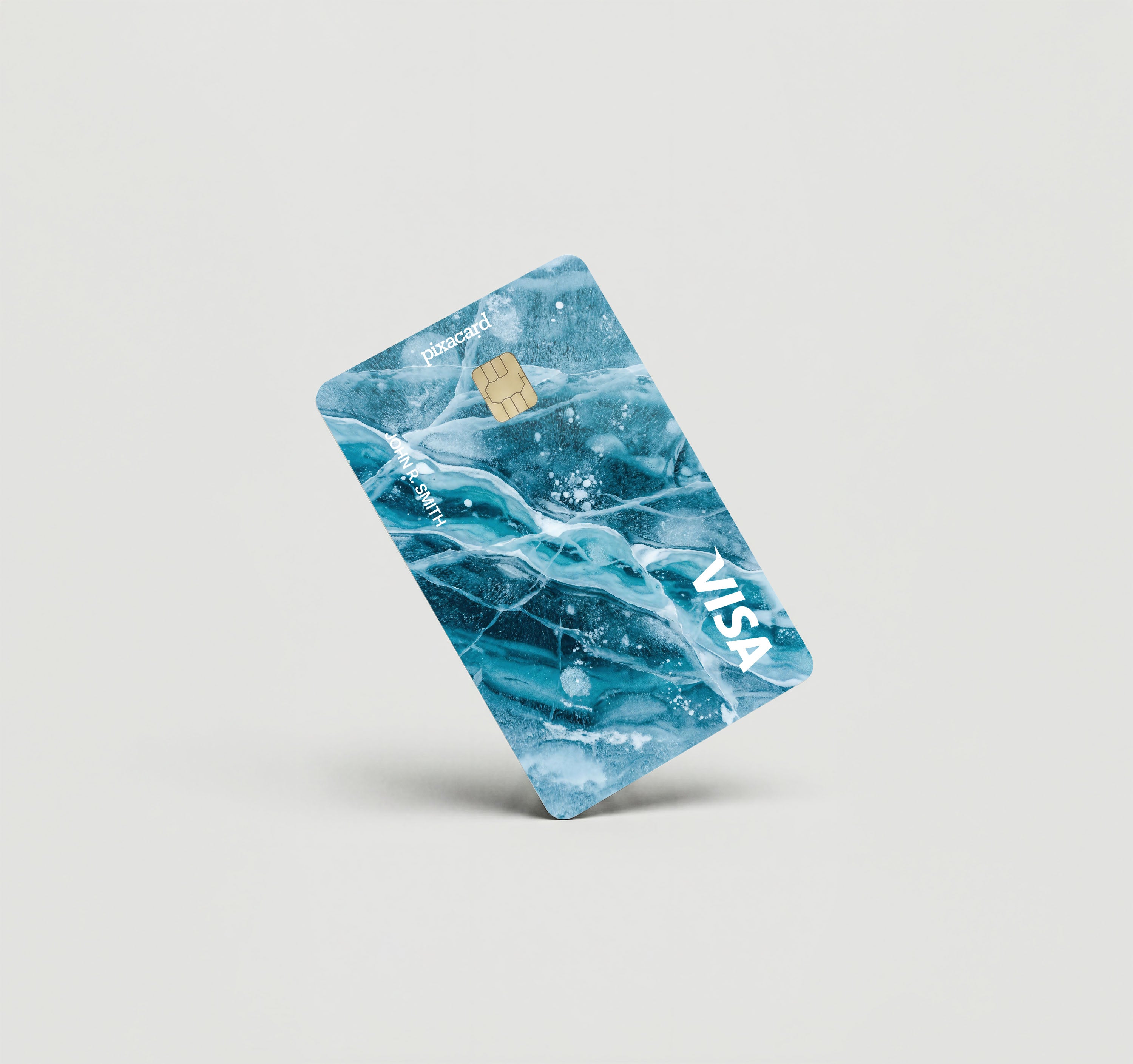 Mockup Cardskin pixacard-glacier-cardskin
