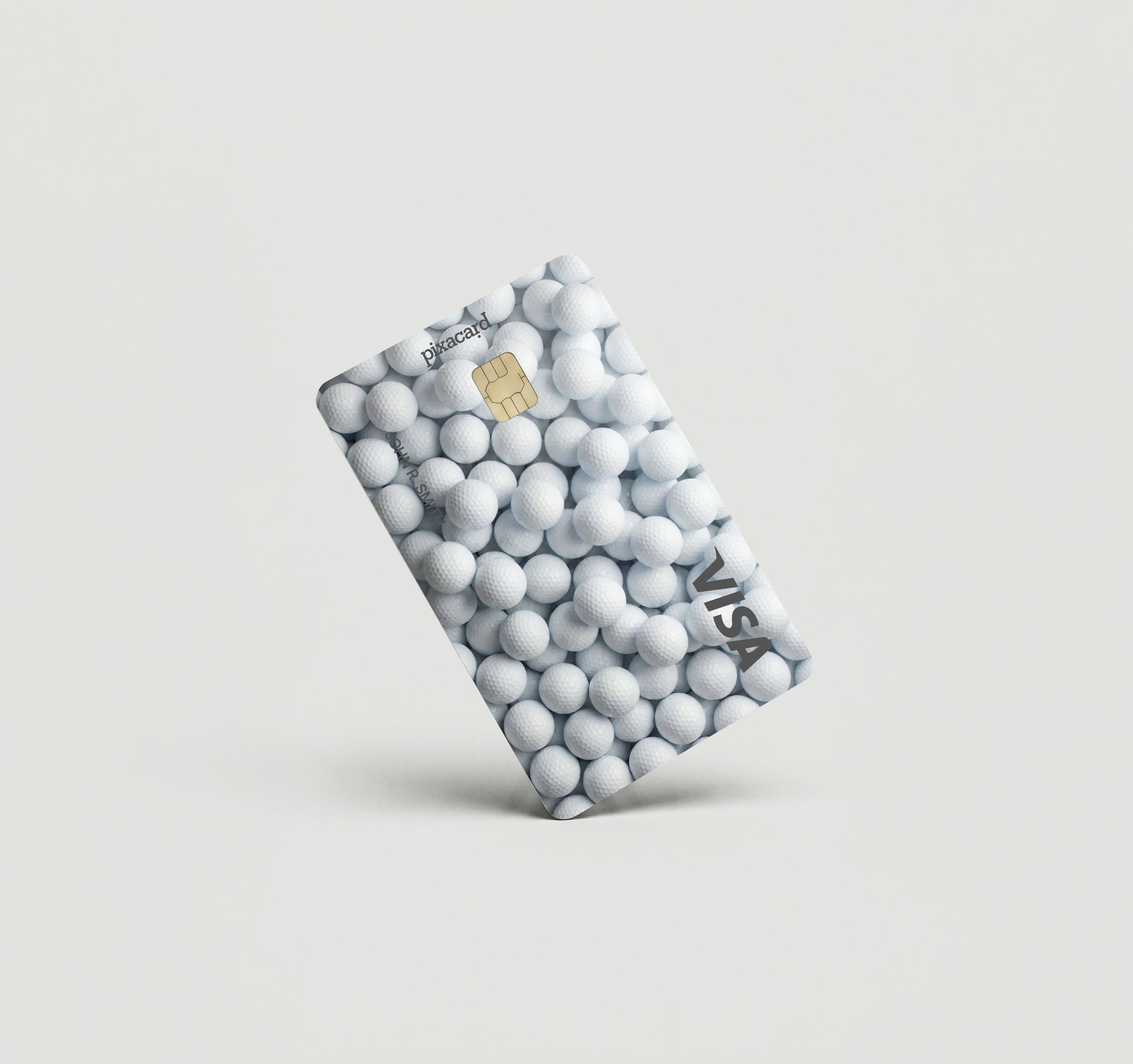 Mockup Cardskin pixacard-golf-balls-cardskin
