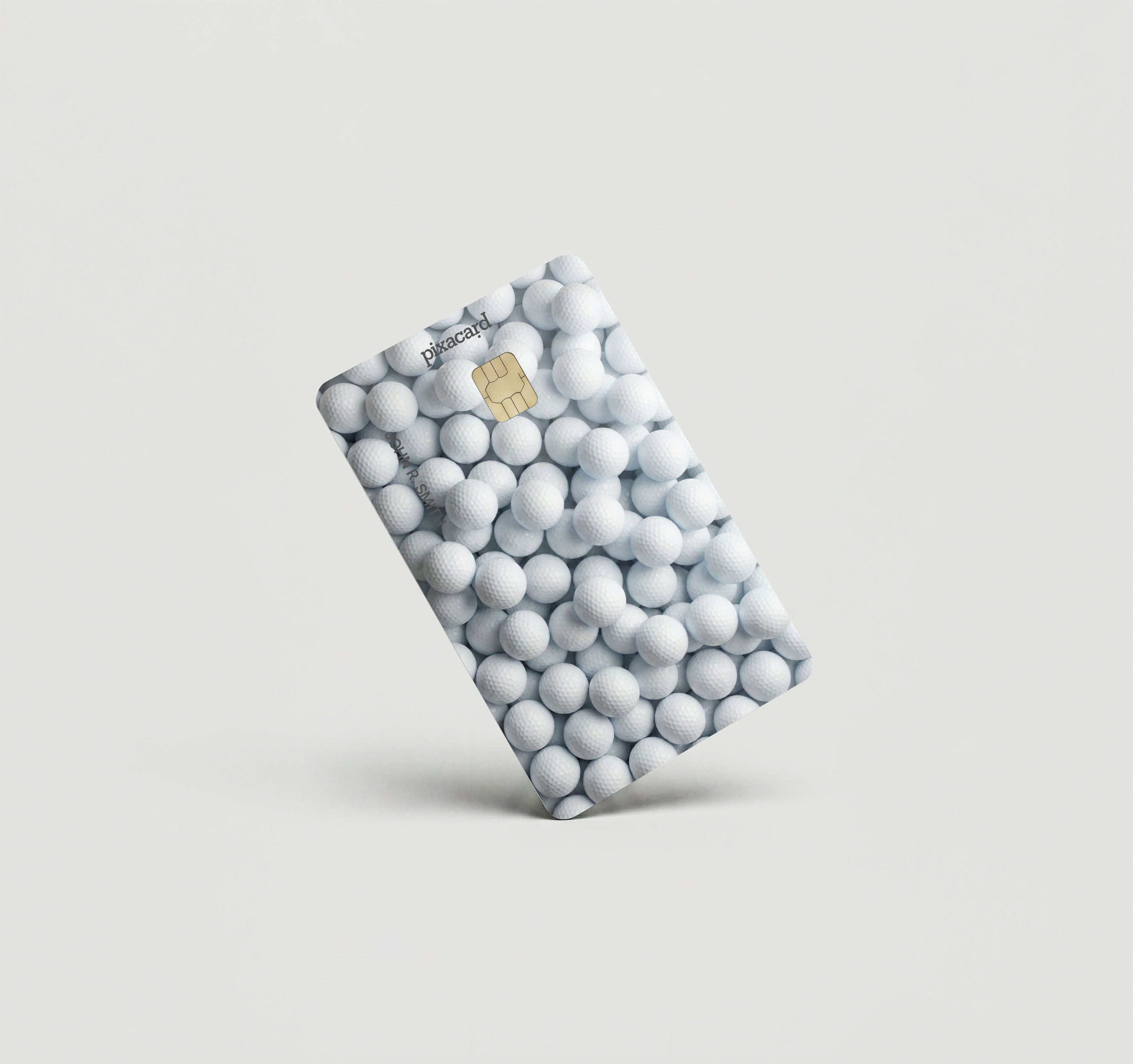 Mockup Cardskin pixacard-golf-balls-cardskin