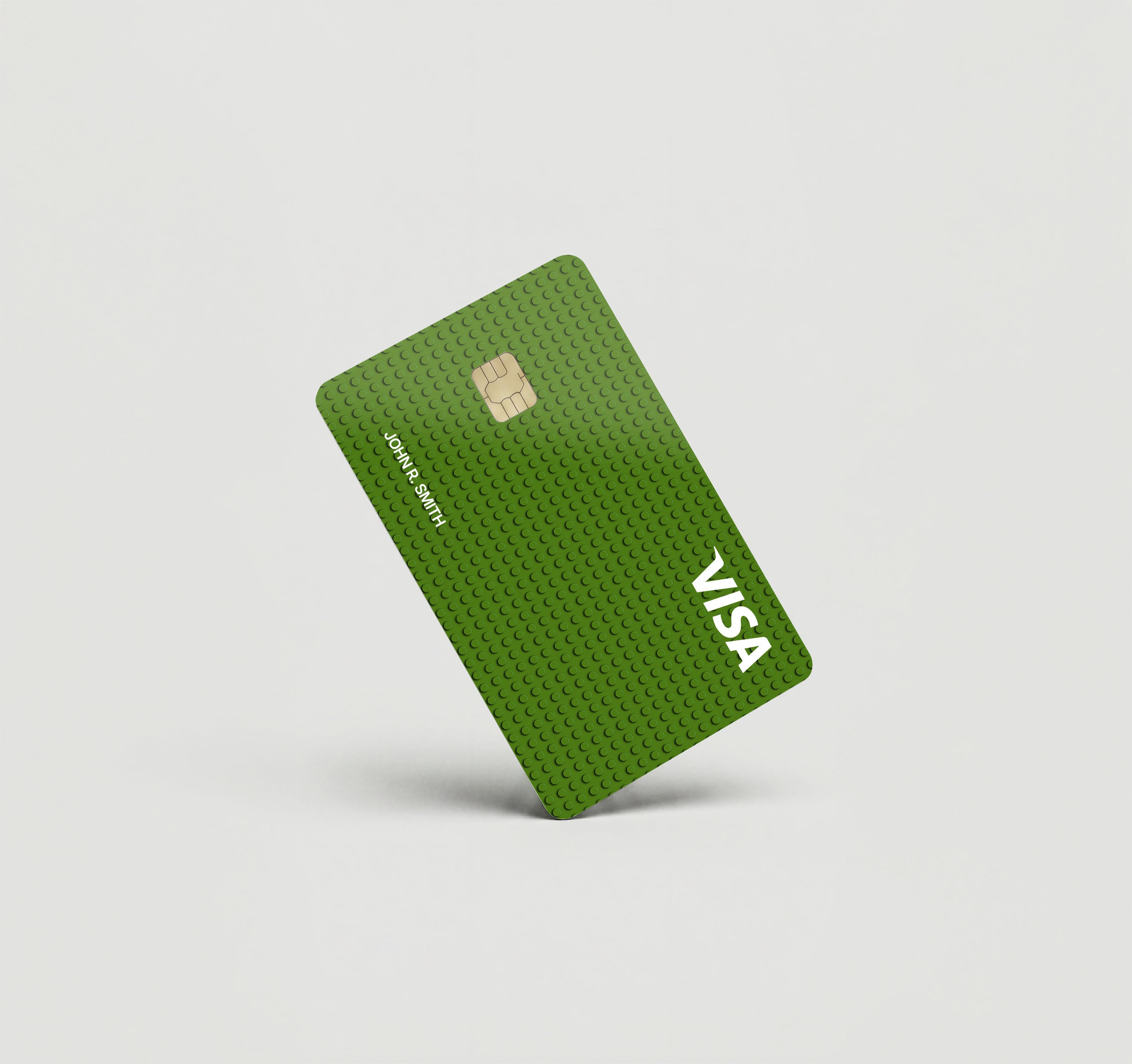 Mockup Cardskin pixacard-green-lego-cardskin