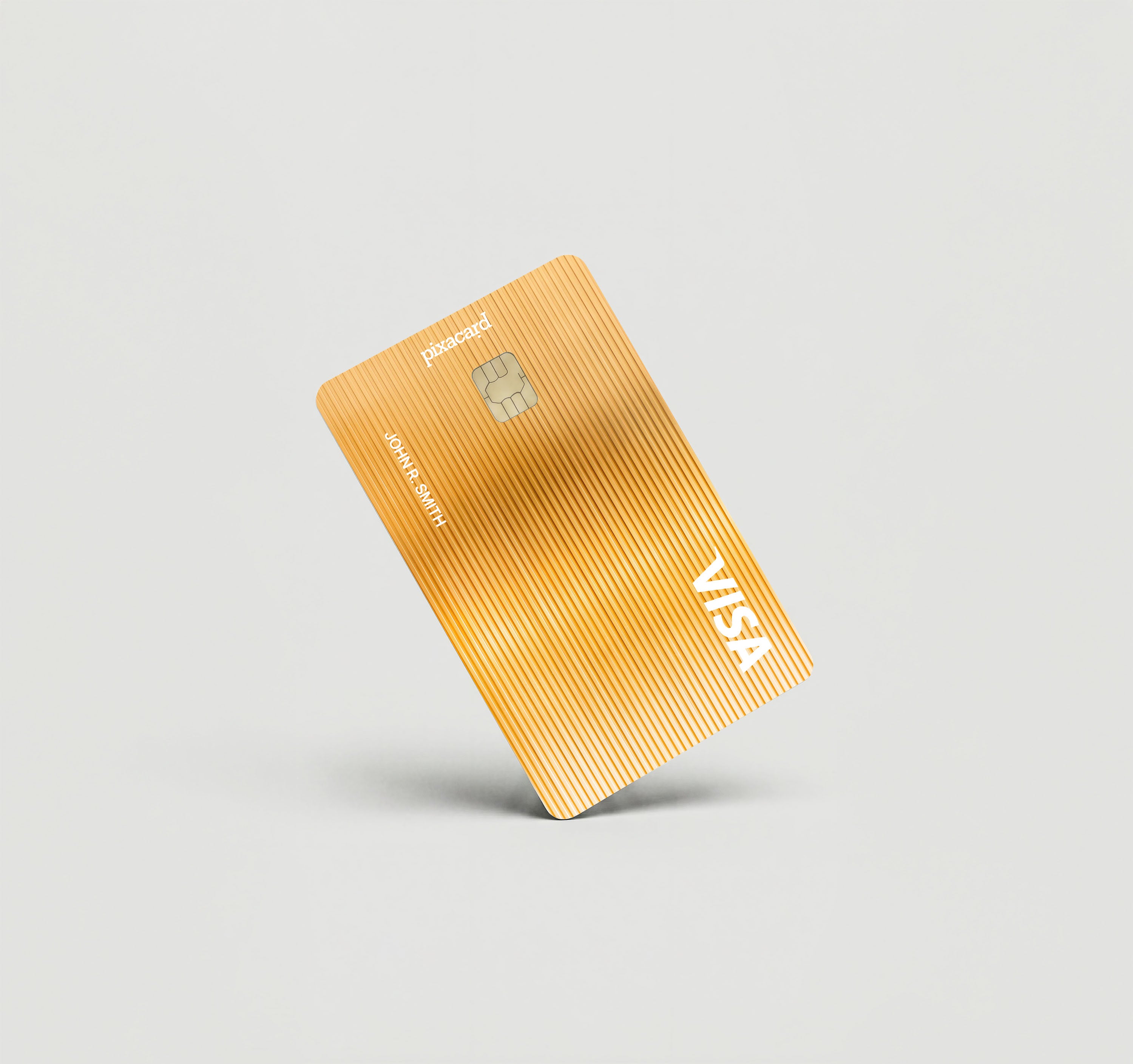 Mockup Cardskin pixacard-golden-cardskin