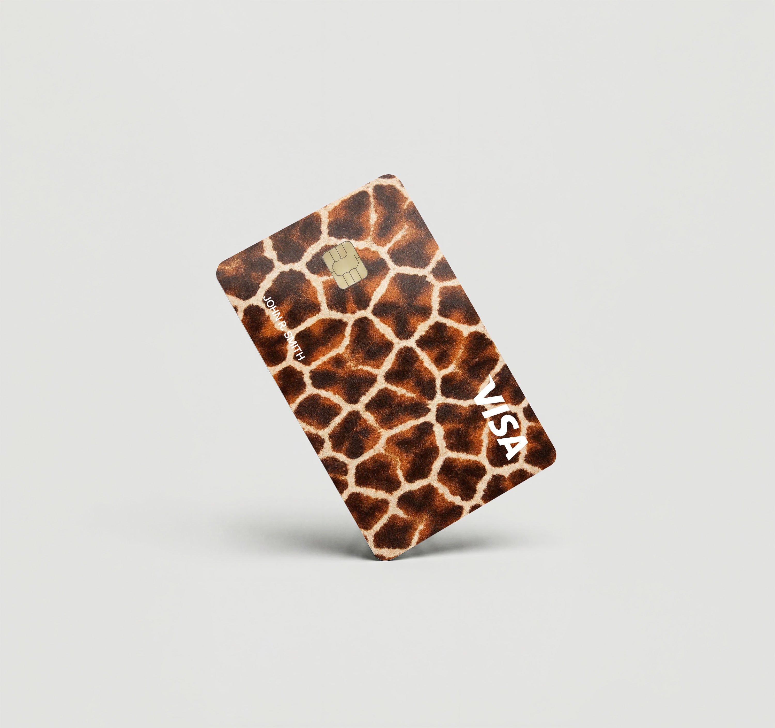 Mockup Cardskin pixacard-giraffe-cardskin