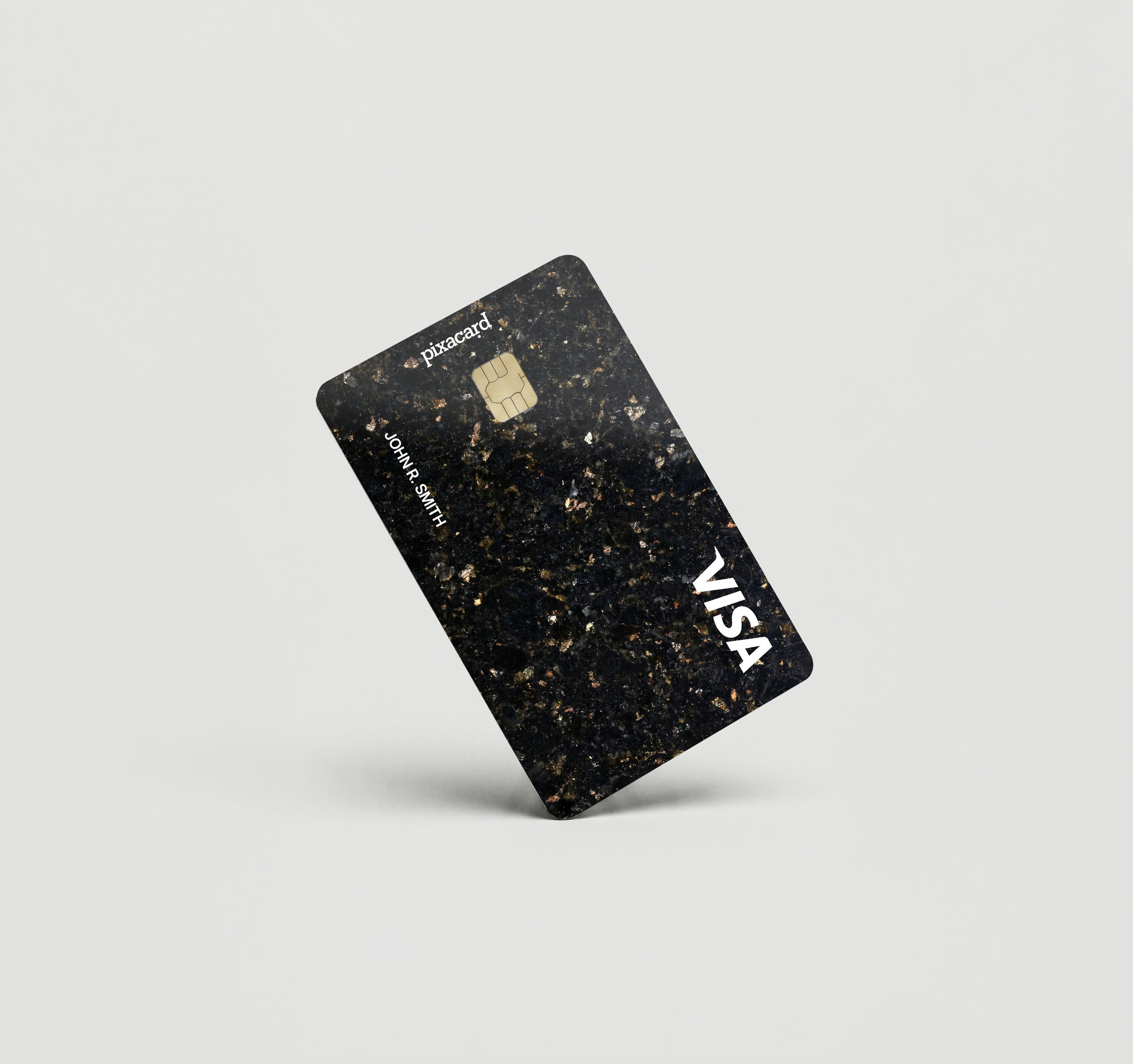 Mockup Cardskin pixacard-black-granite-cardskin