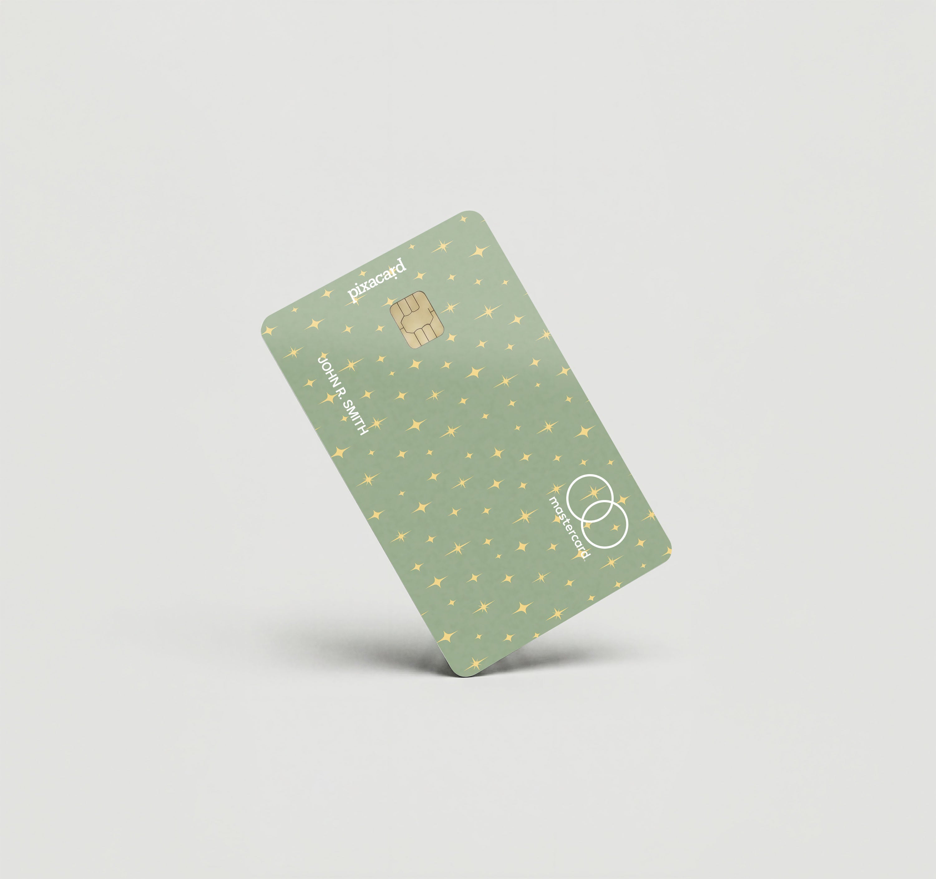 Mockup Cardskin pixacard-greensky-cardskin