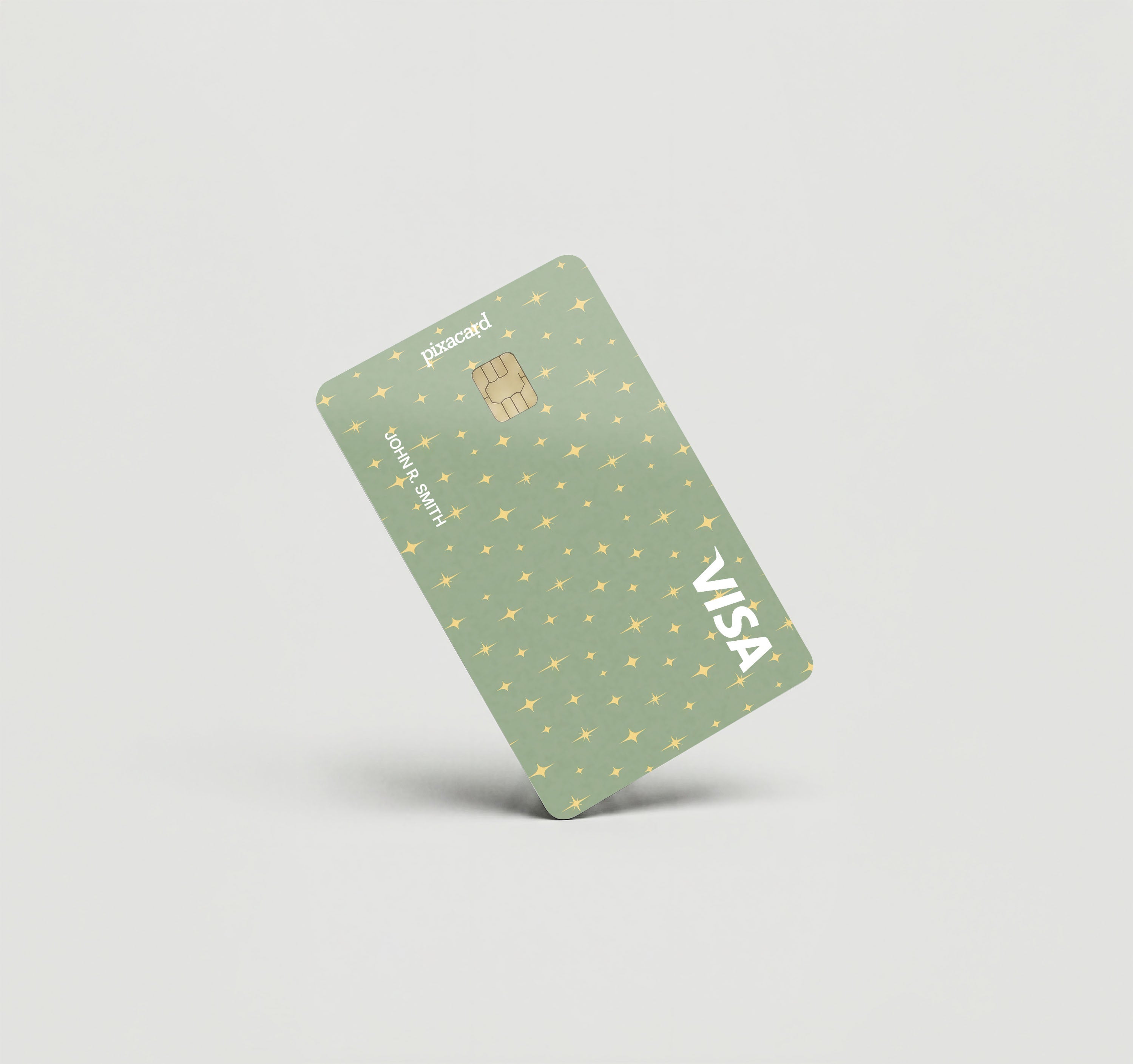 Mockup Cardskin pixacard-greensky-cardskin