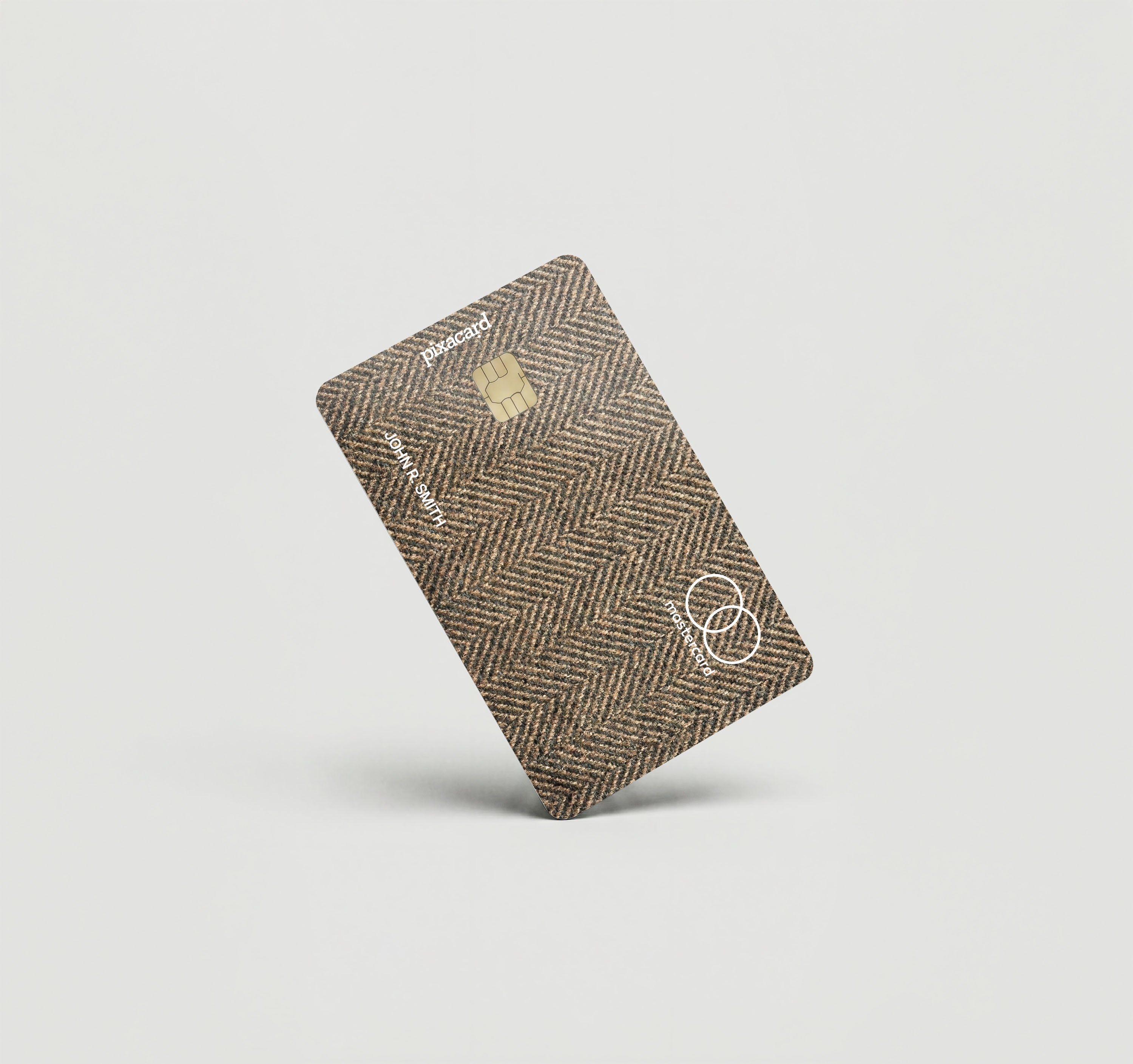 Mockup Cardskin pixacard-herringbone-cadrskin