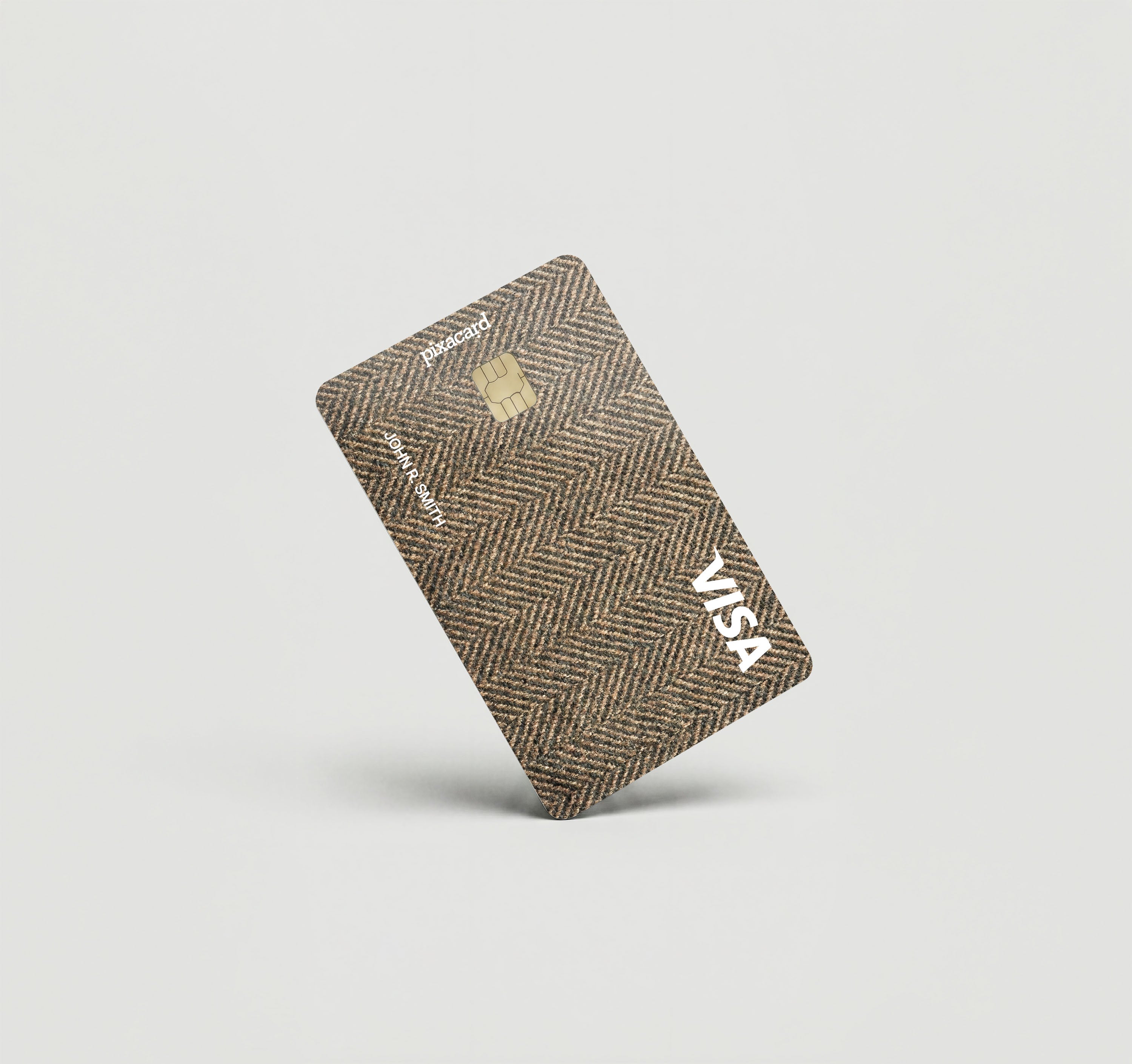 Mockup Cardskin pixacard-herringbone-cadrskin