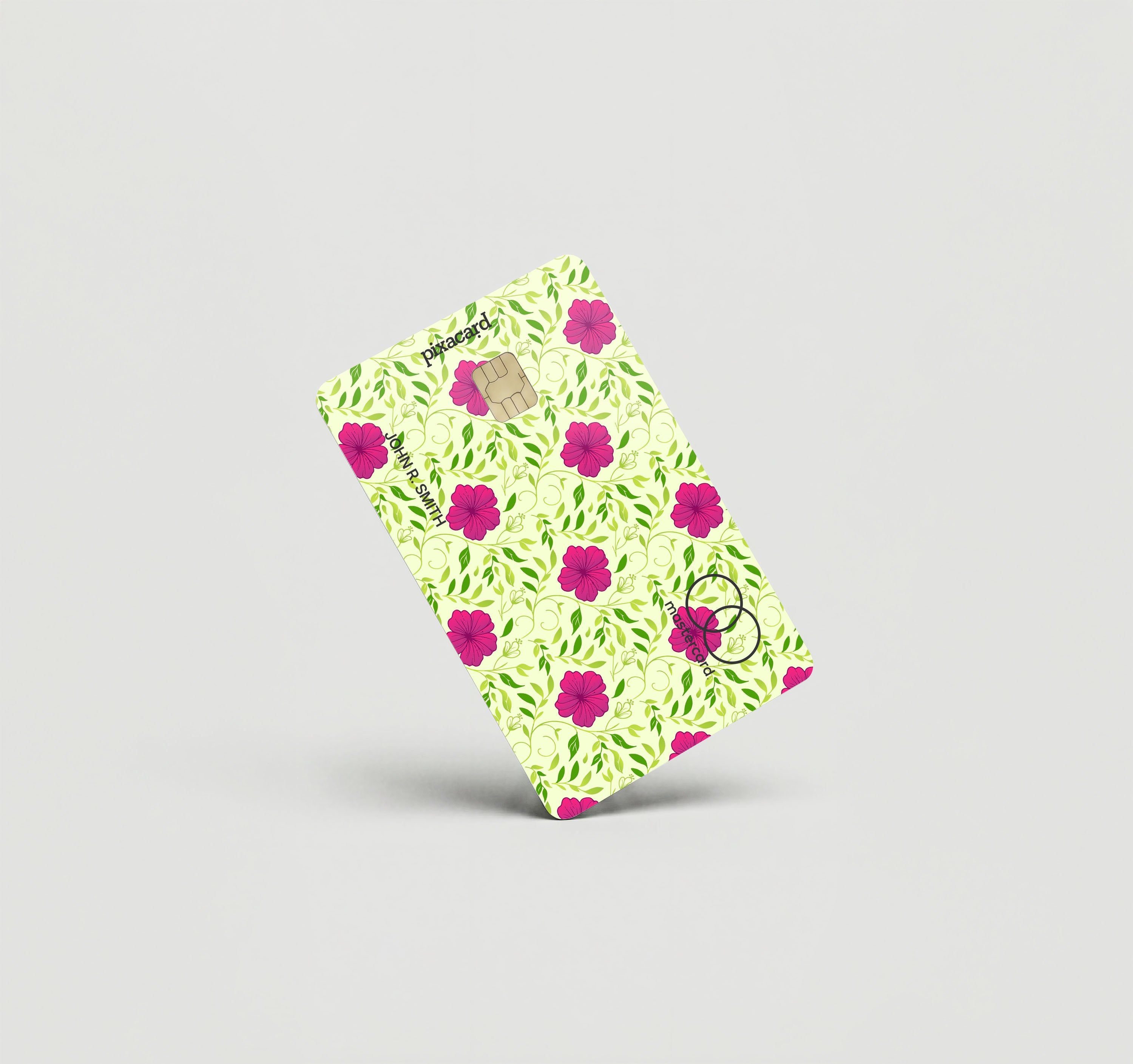 Mockup Cardskin pixacard-hibiscus-cardskin