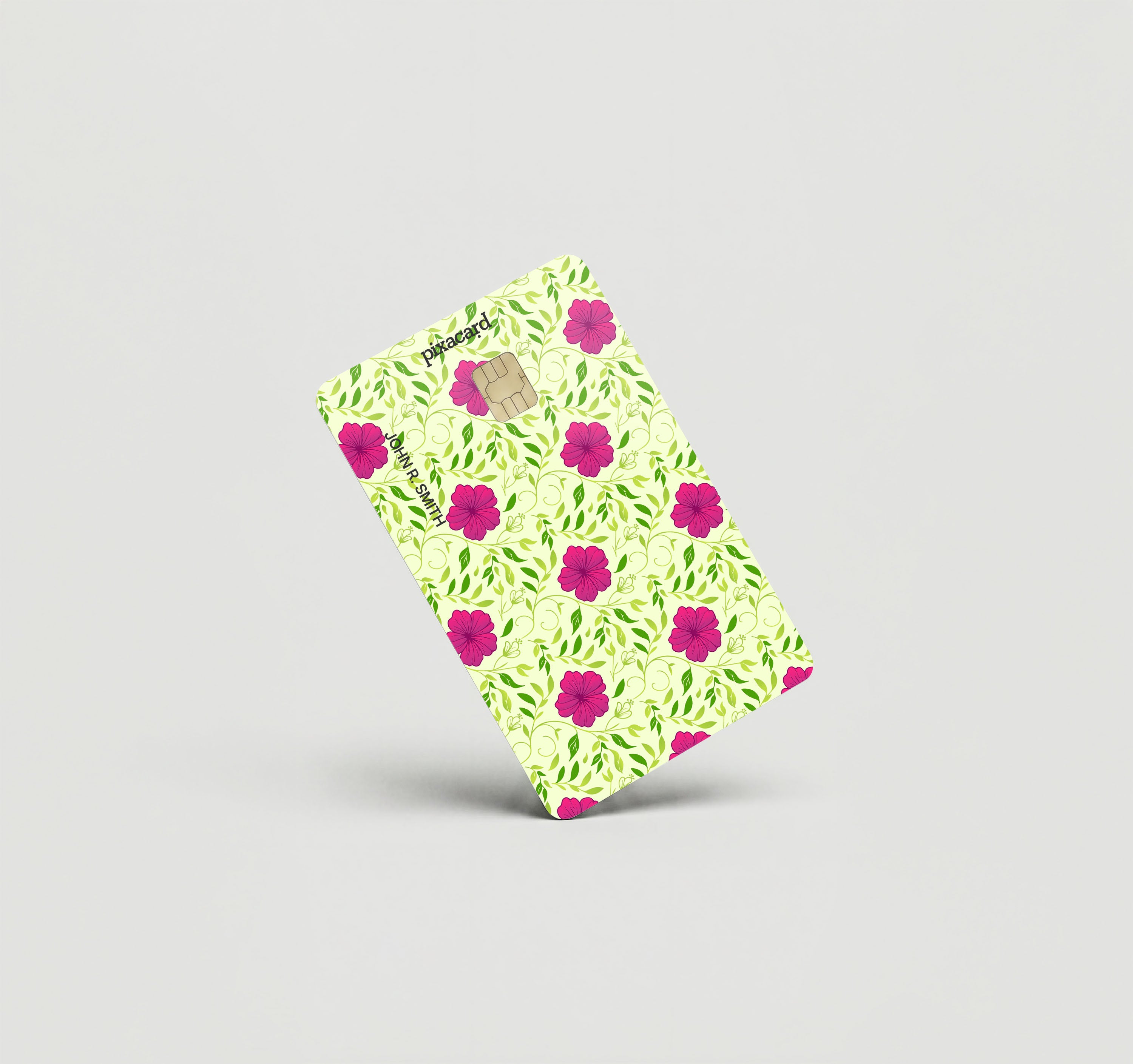 Mockup Cardskin pixacard-hibiscus-cardskin