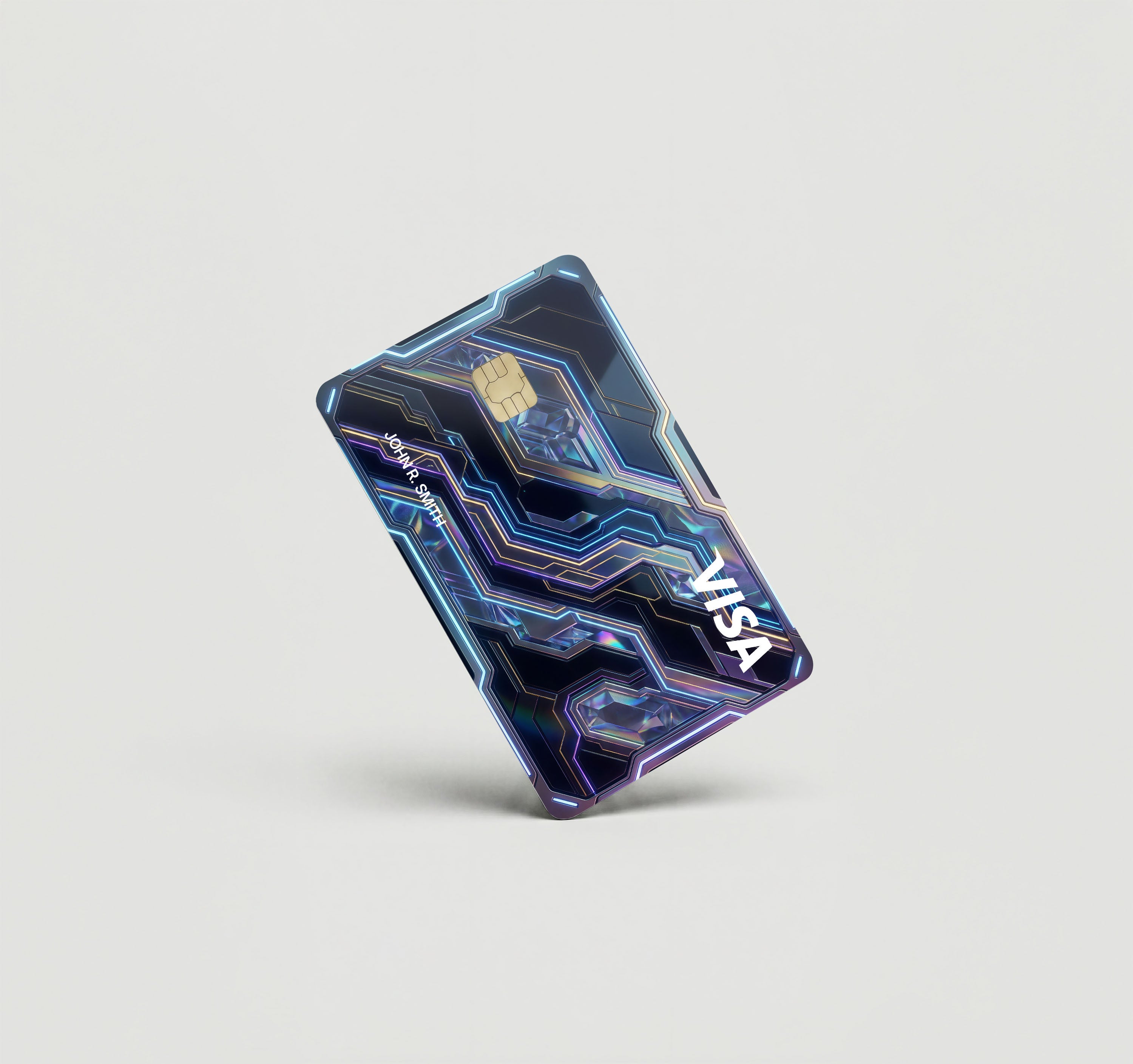 Mockup Cardskin pixacard-hologrid-cardskin