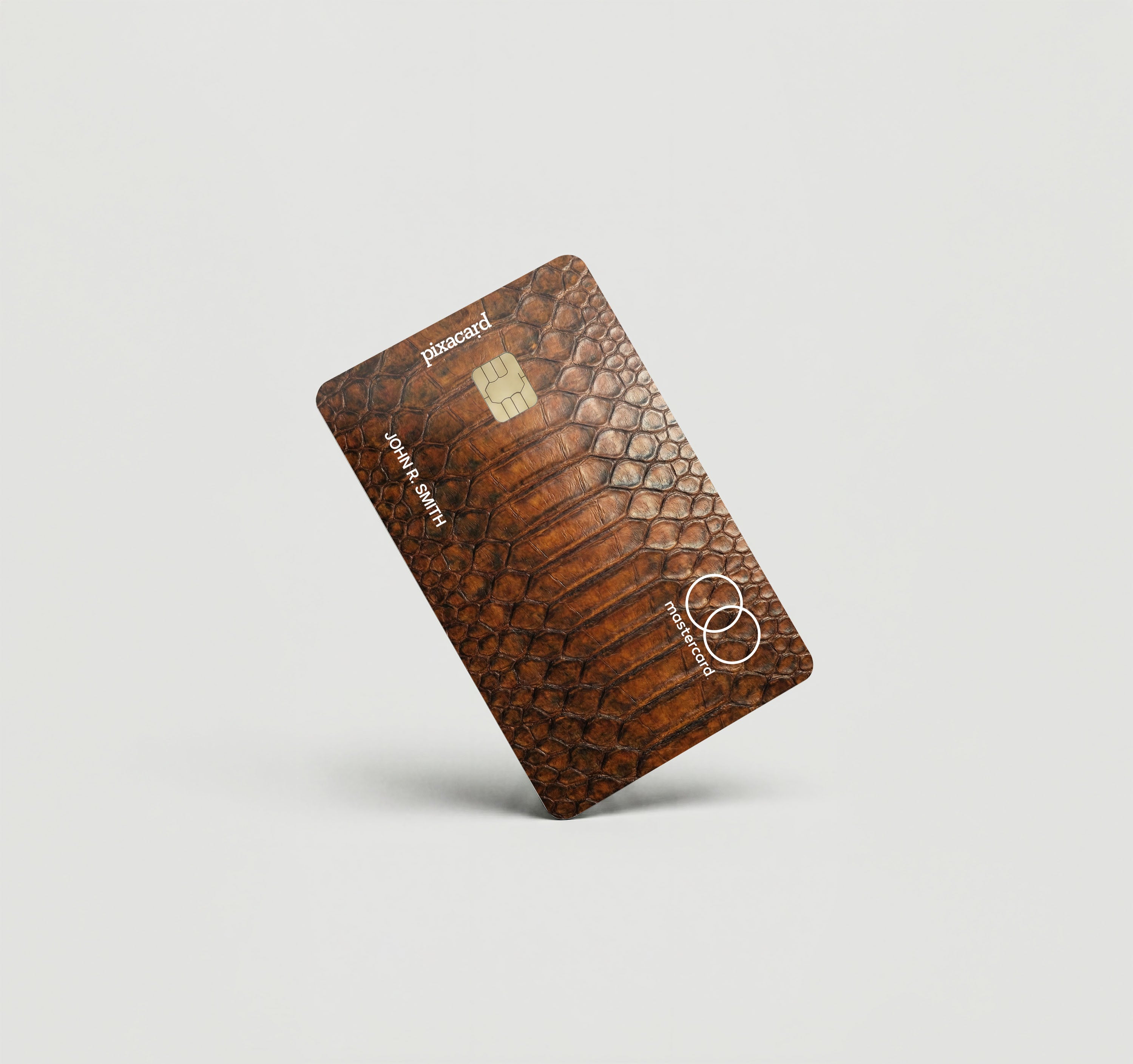 Mockup Cardskin pixacard-brown-scales-cardskin
