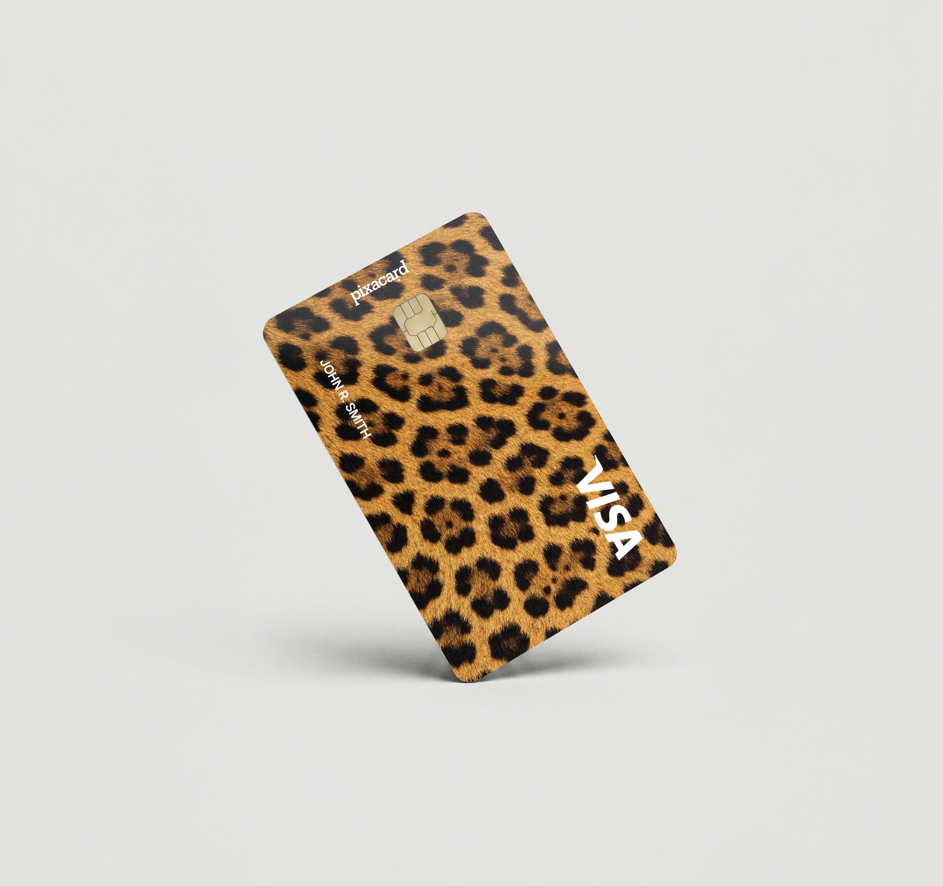 Mockup Cardskin pixacard-leopard-cardskin