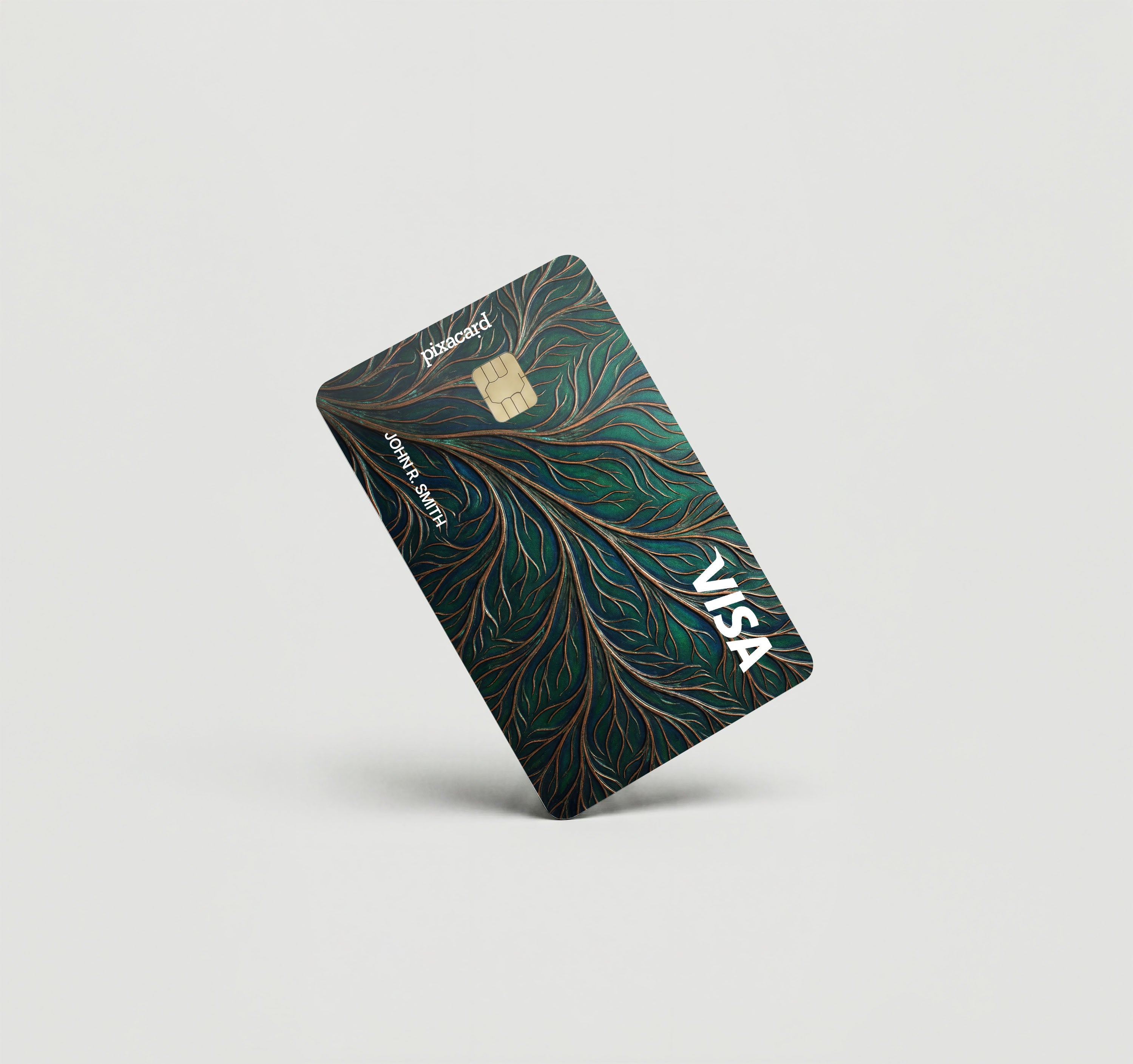 Mockup Cardskin pixacard-organic-emboss-cardskin