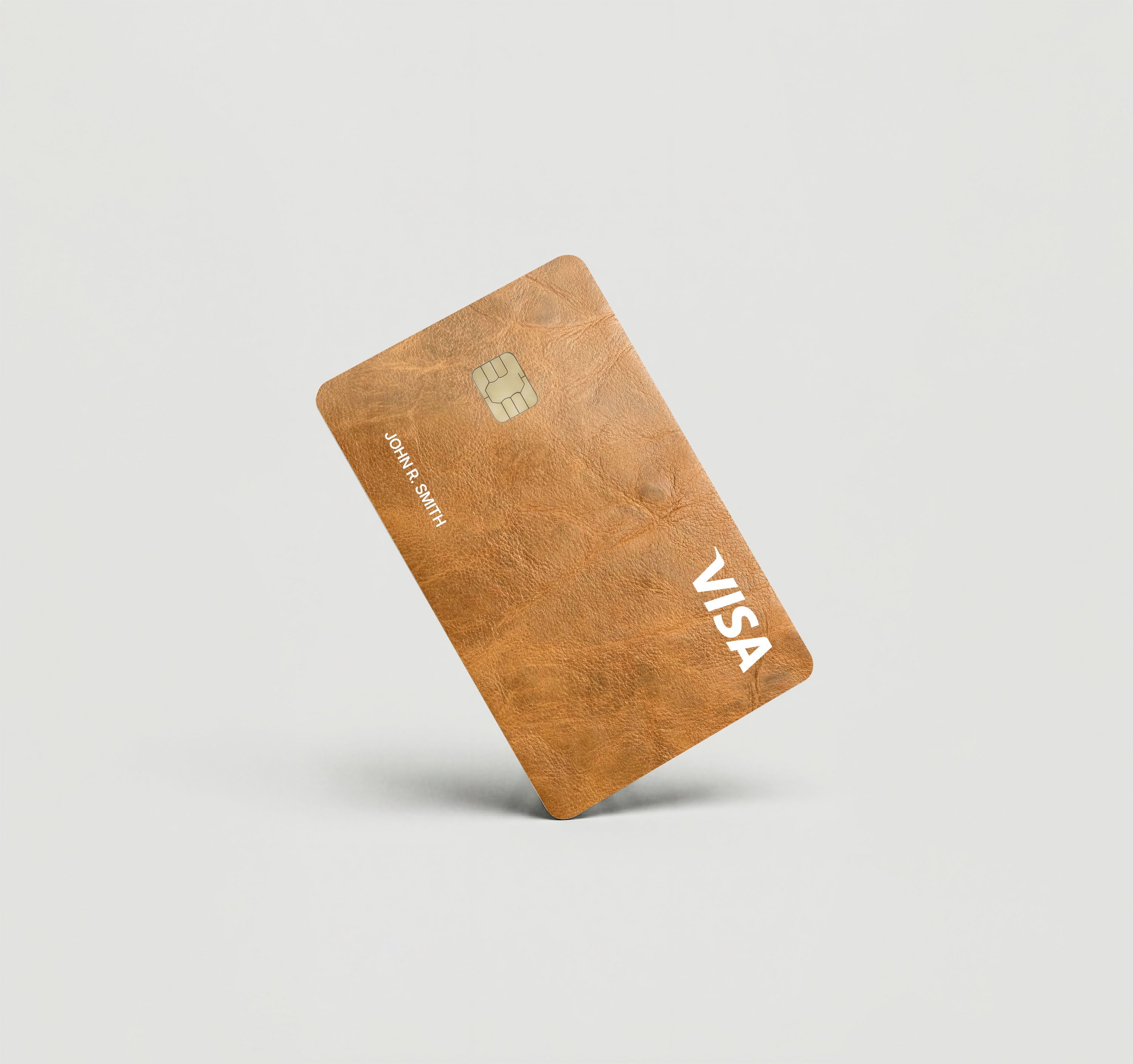 Mockup Cardskin pixacard-tan-leather-cardskin