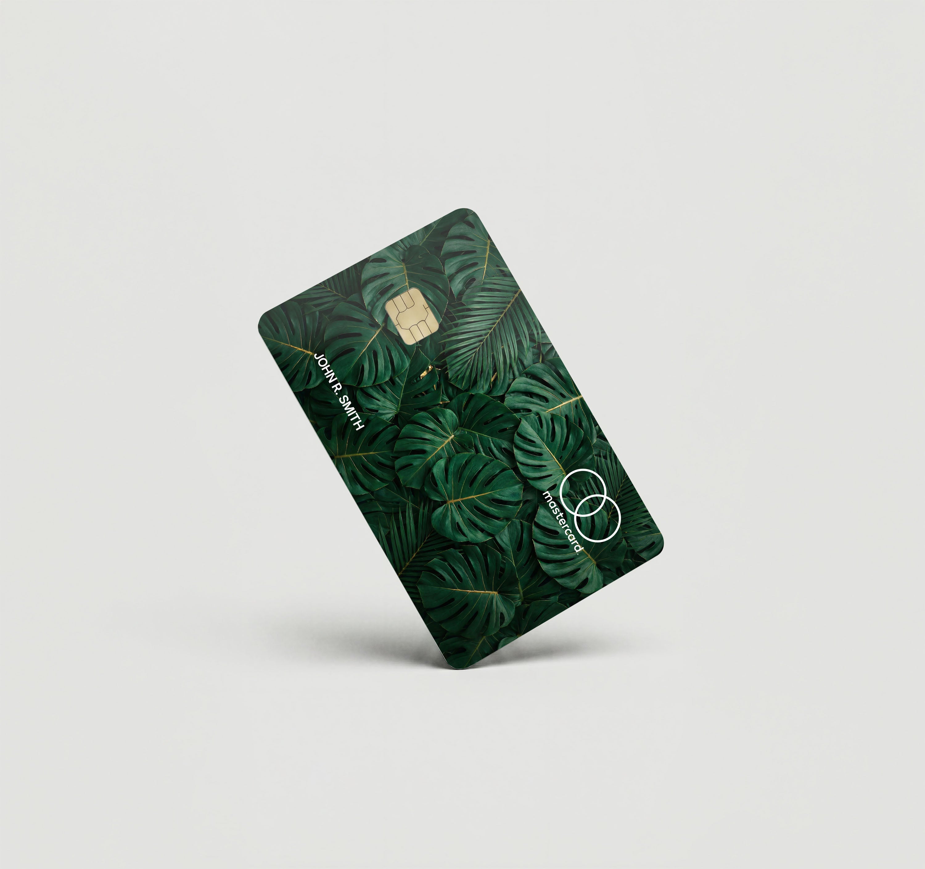 Mockup Cardskin pixacard-monstera-cardskin