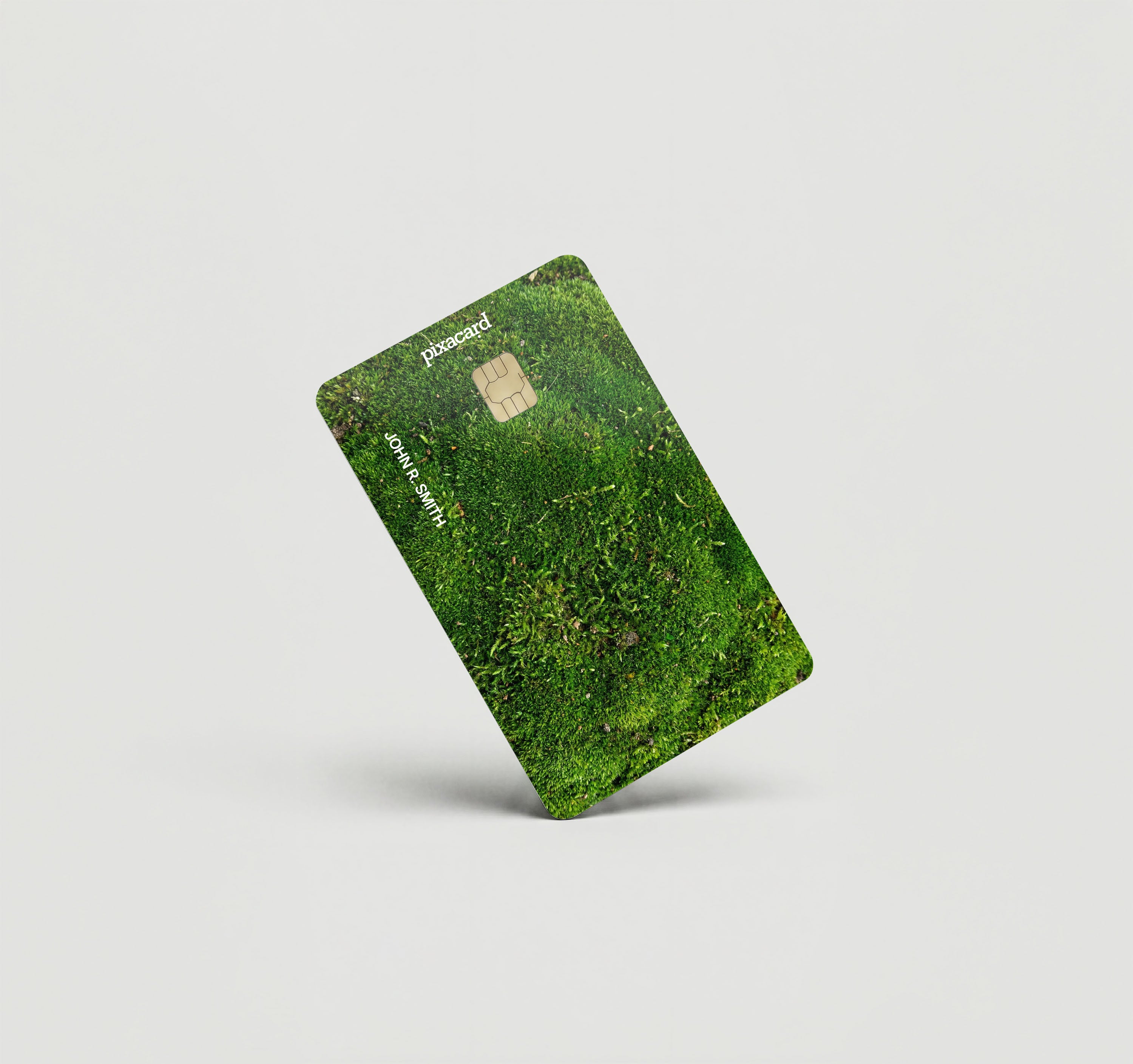 Mockup Cardskin pixacard-moss-cardskin