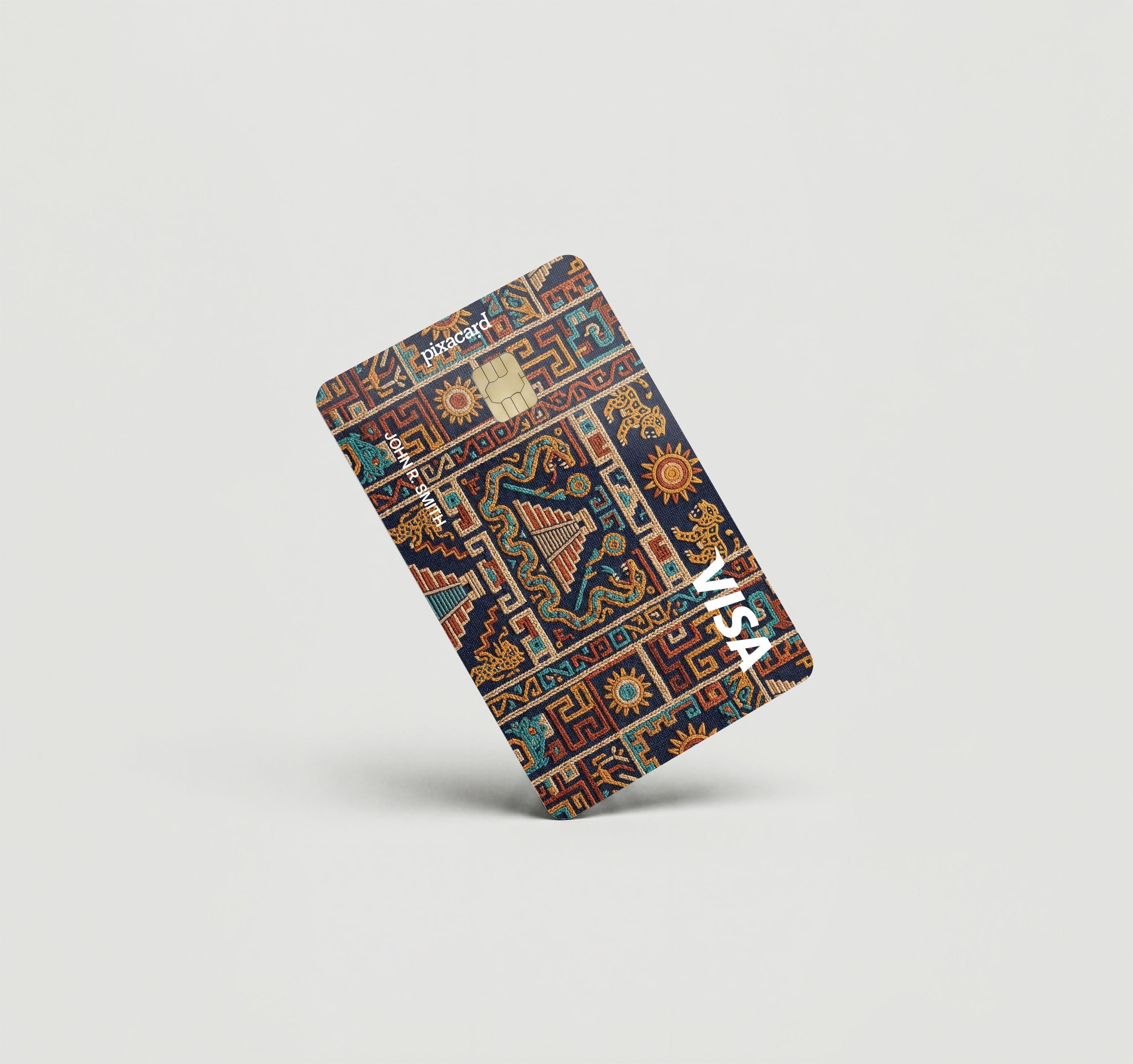 Mockup Cardskin pixacard-mayan-cadrskin