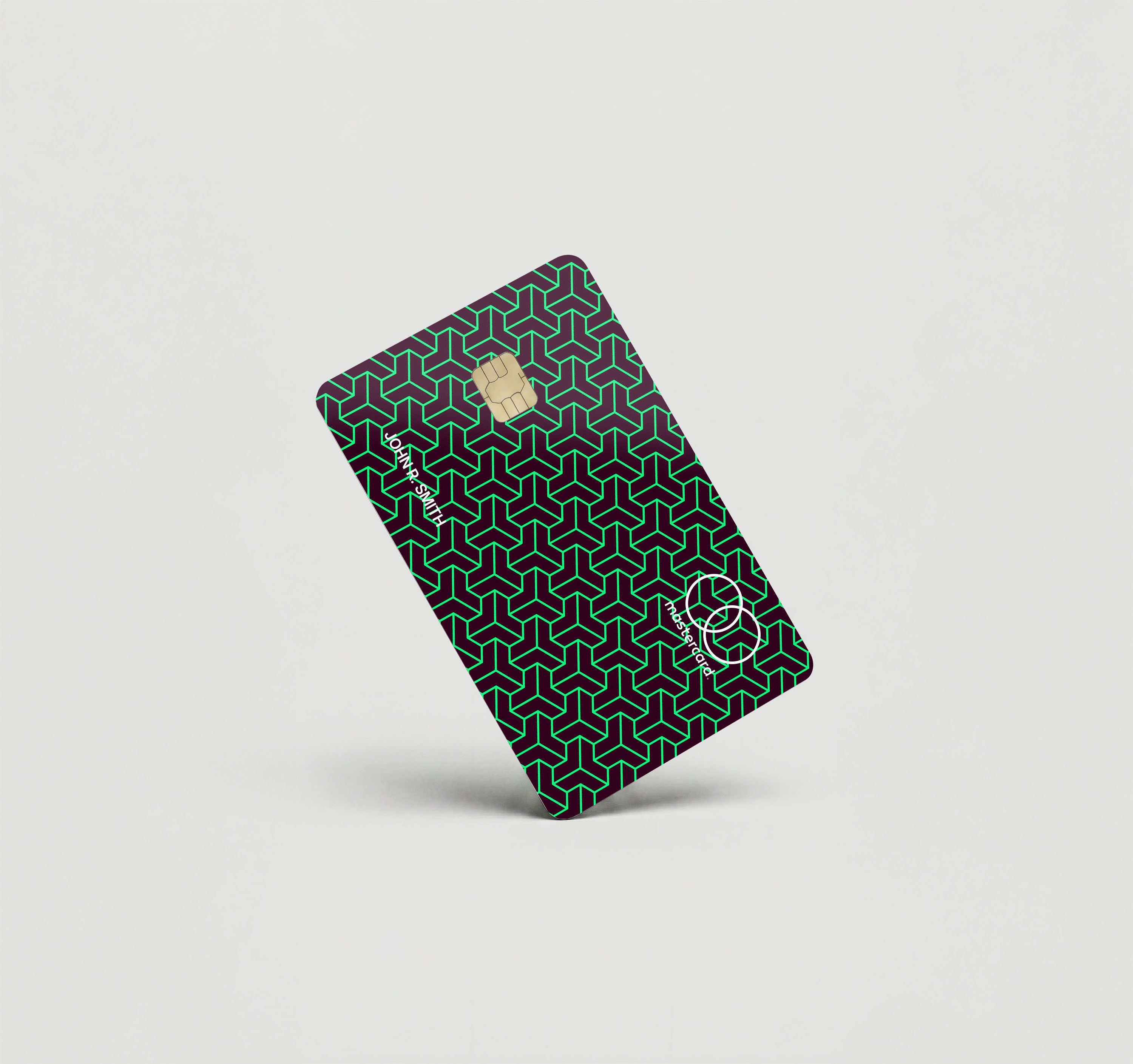 Mockup Cardskin pixacard-neon-cardskin