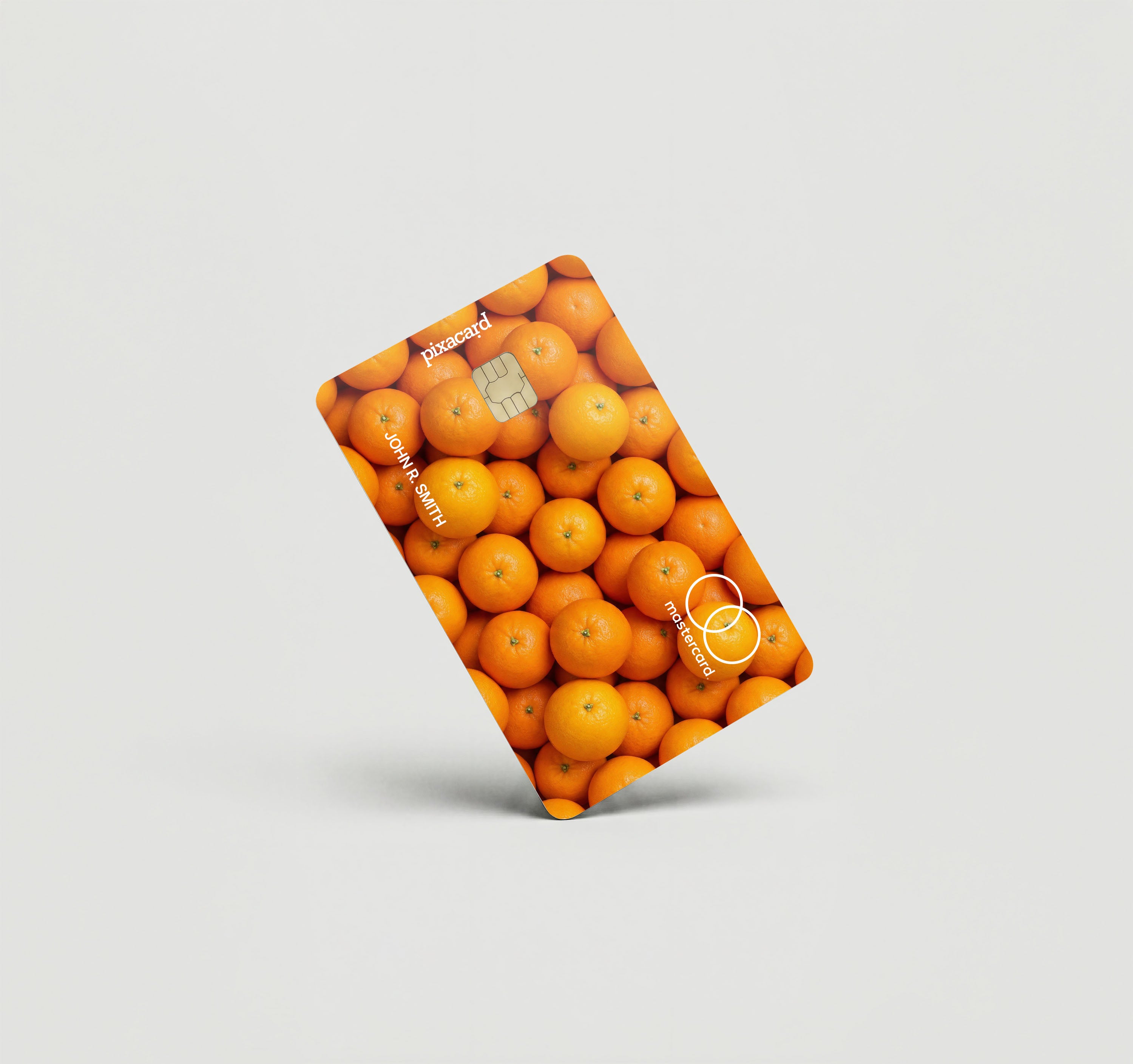 Mockup Cardskin pixacard-orange-cardskin